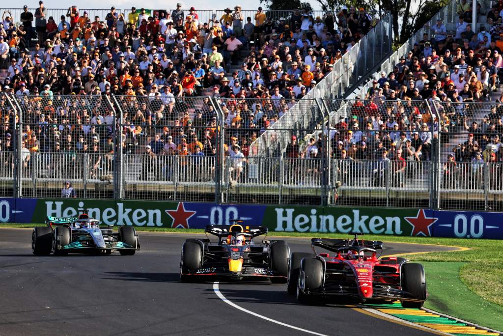 Motor Racing Formula One World Championship Australian Grand Prix Race Day Melbourne, Australia