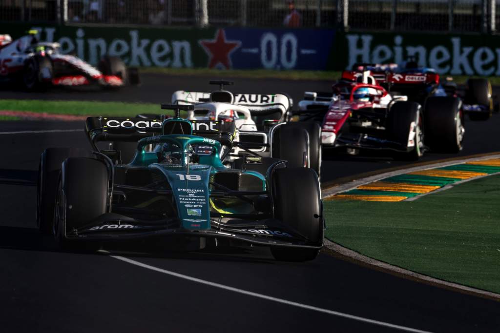 Lance Stroll Aston Martin F1 Melbourne