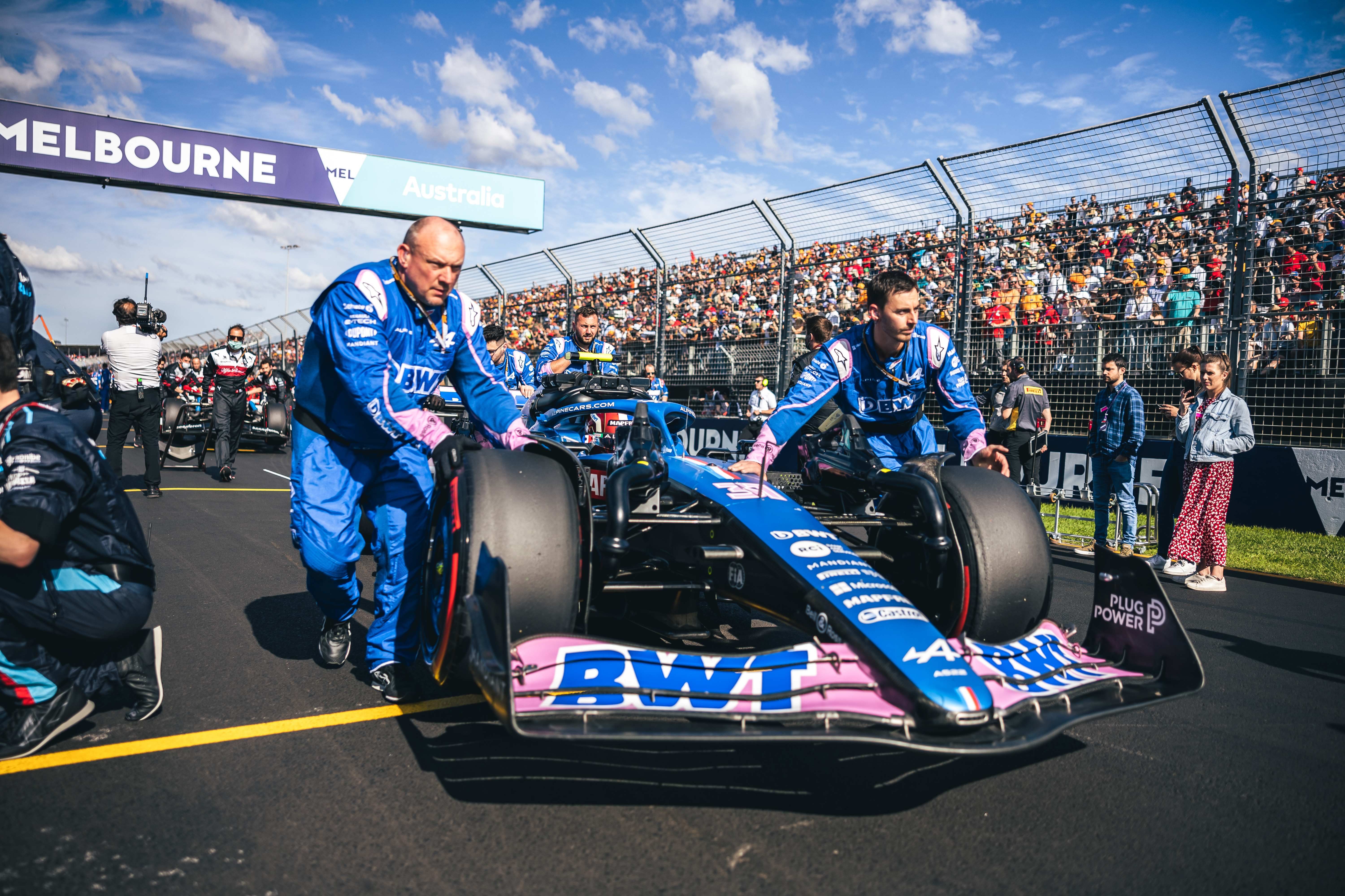 Motor Racing Formula One World Championship Australian Grand Prix Race Day Melbourne, Australia