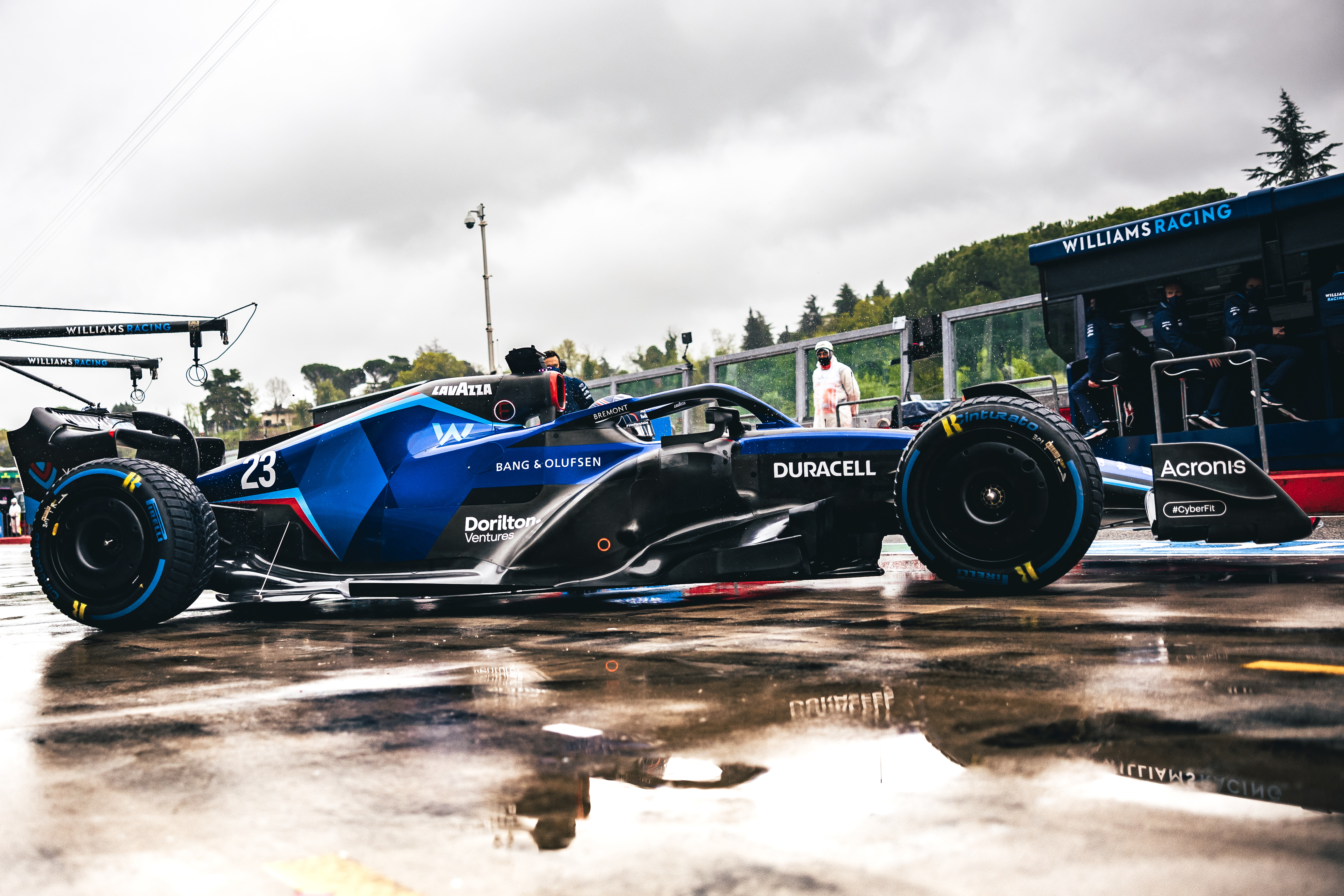 Motor Racing Formula One World Championship Emilia Romagna Grand Prix Qualifying Day Imola, Italy