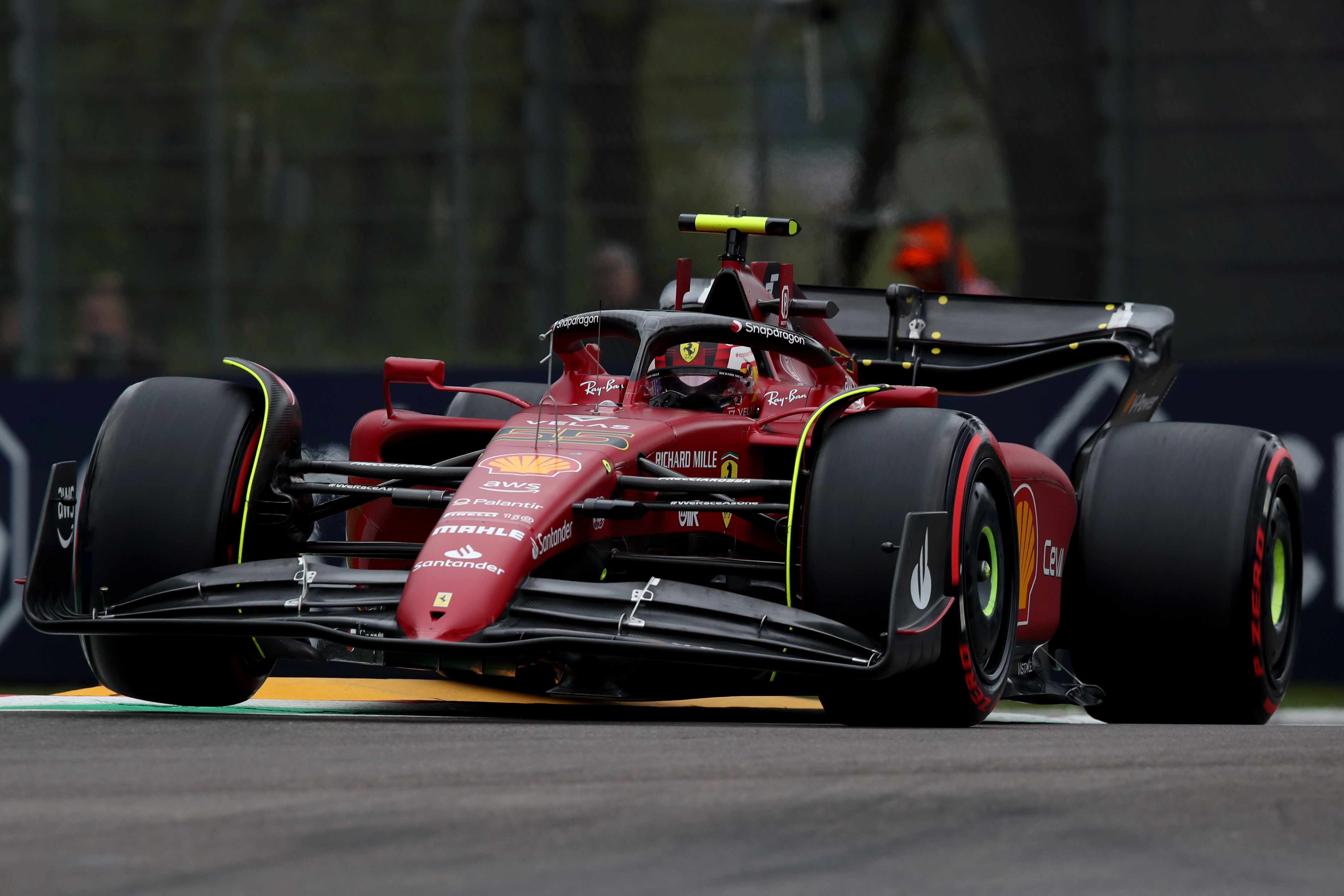 Motor Racing Formula One World Championship Emilia Romagna Grand Prix Qualifying Day Imola, Italy