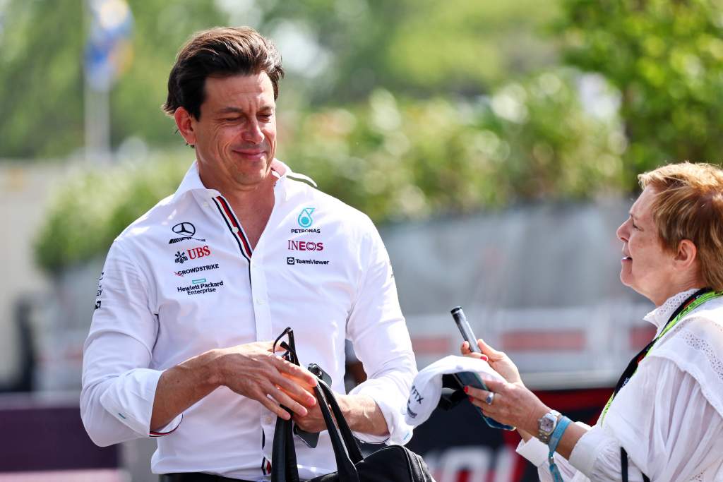 Toto Wolff Mercedes F1