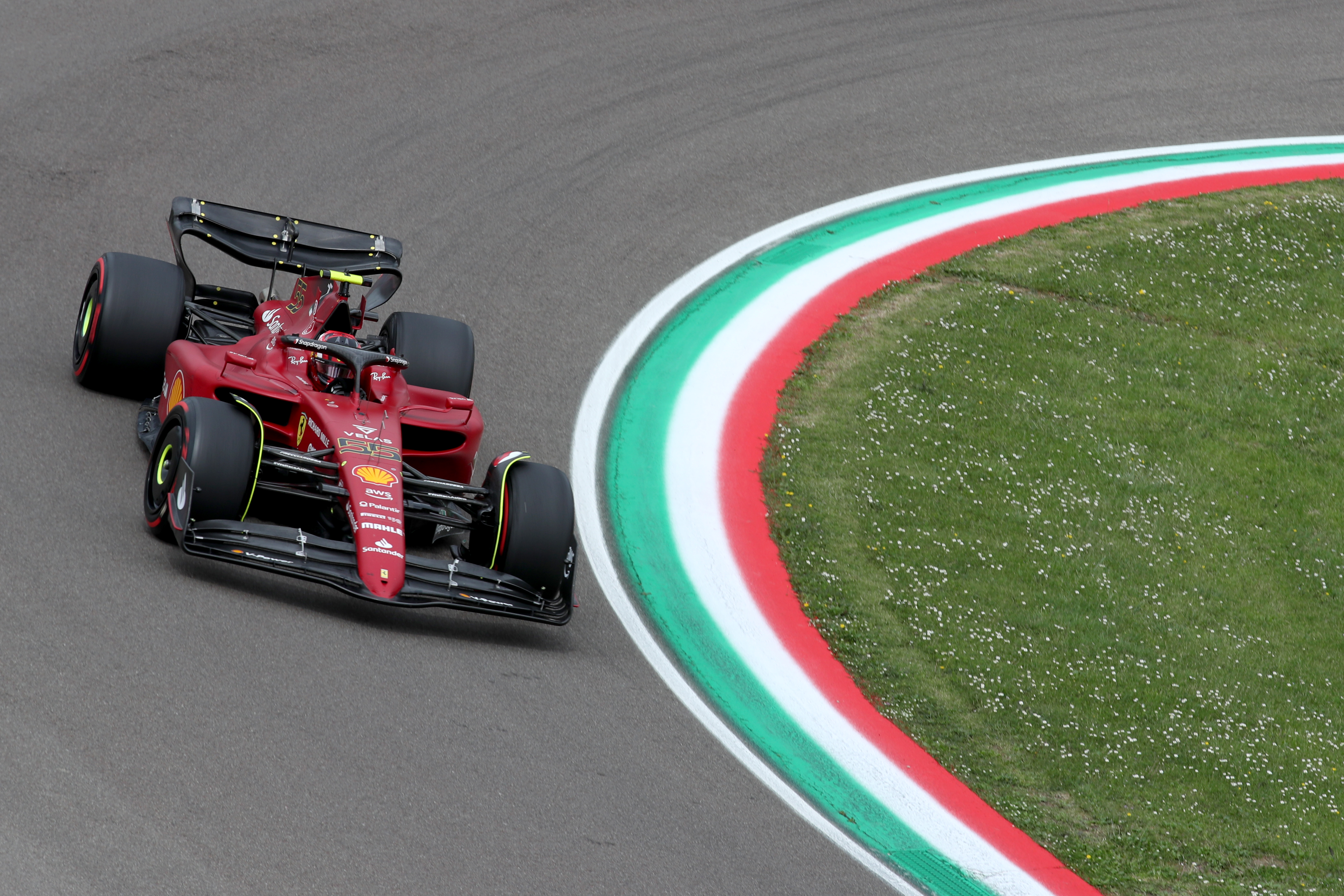 Motor Racing Formula One World Championship Emilia Romagna Grand Prix Sprint Day Imola, Italy