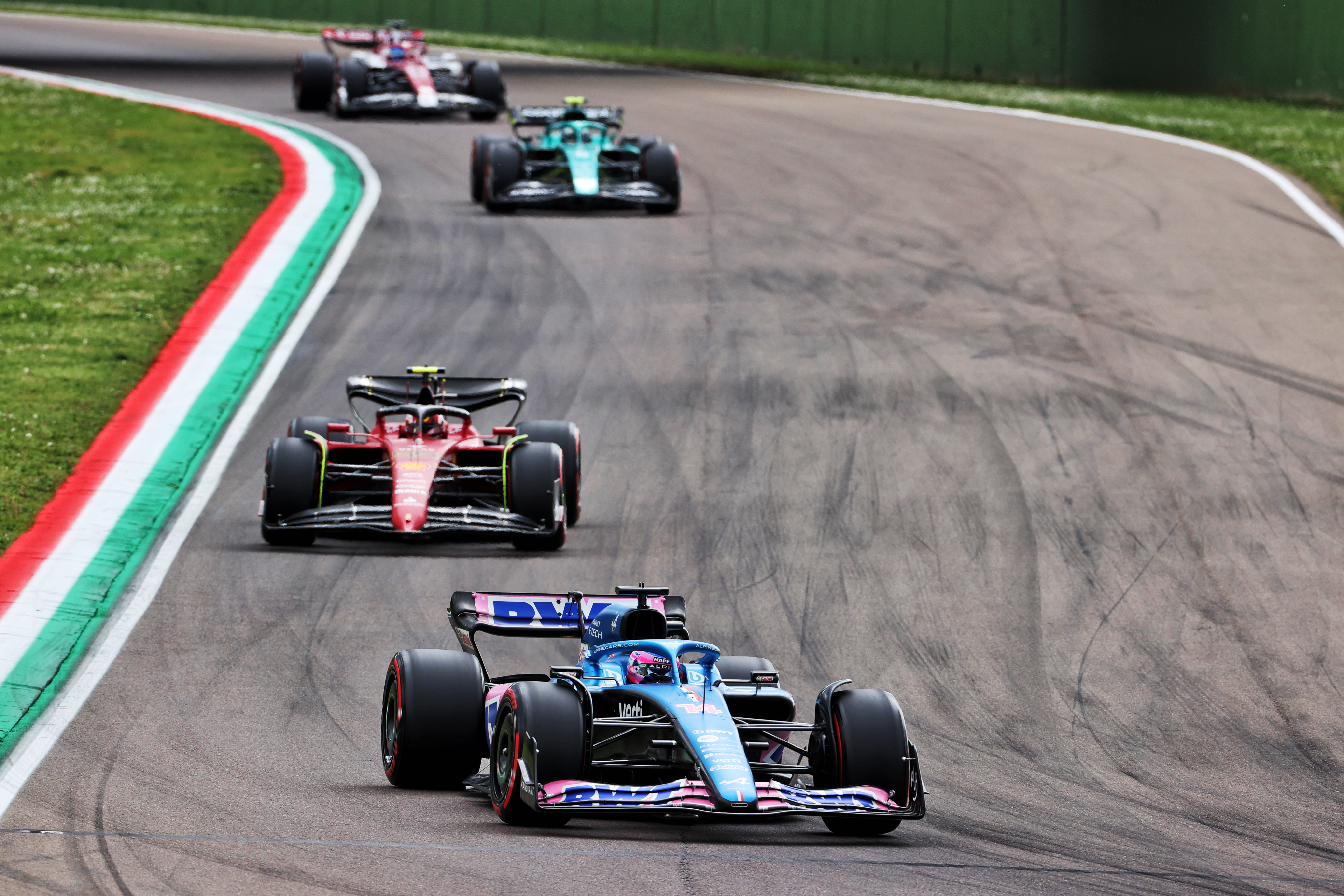 Motor Racing Formula One World Championship Emilia Romagna Grand Prix Sprint Day Imola, Italy