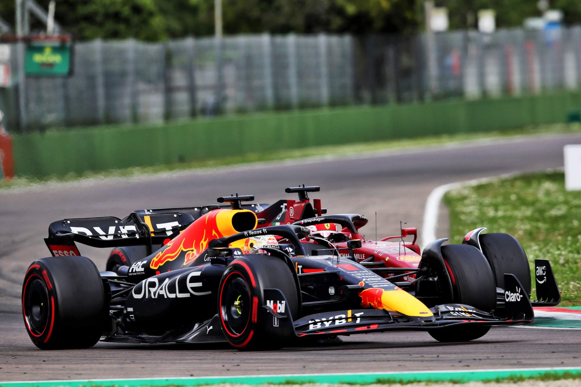 Motor Racing Formula One World Championship Emilia Romagna Grand Prix Sprint Day Imola, Italy