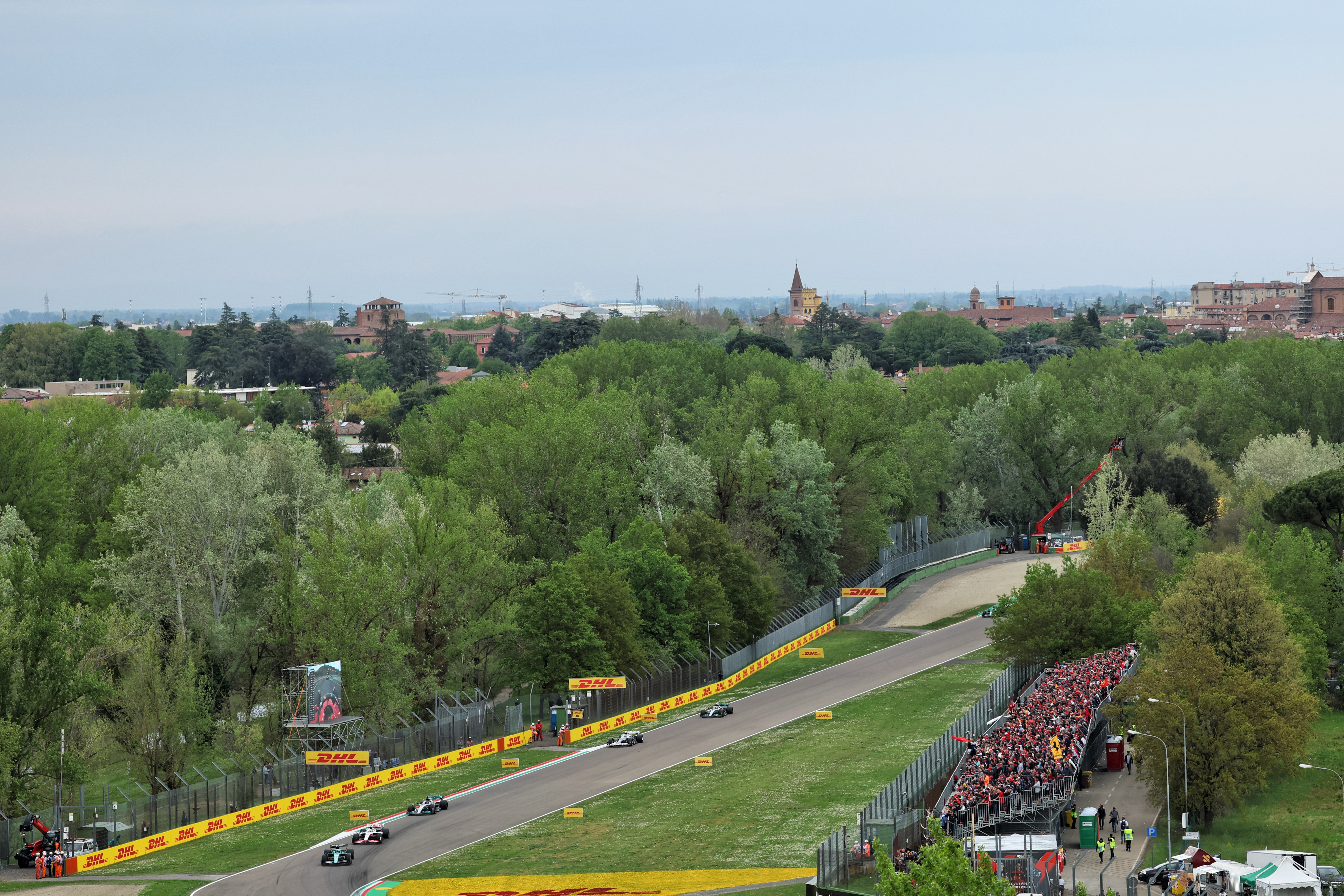 Motor Racing Formula One World Championship Emilia Romagna Grand Prix Sprint Day Imola, Italy