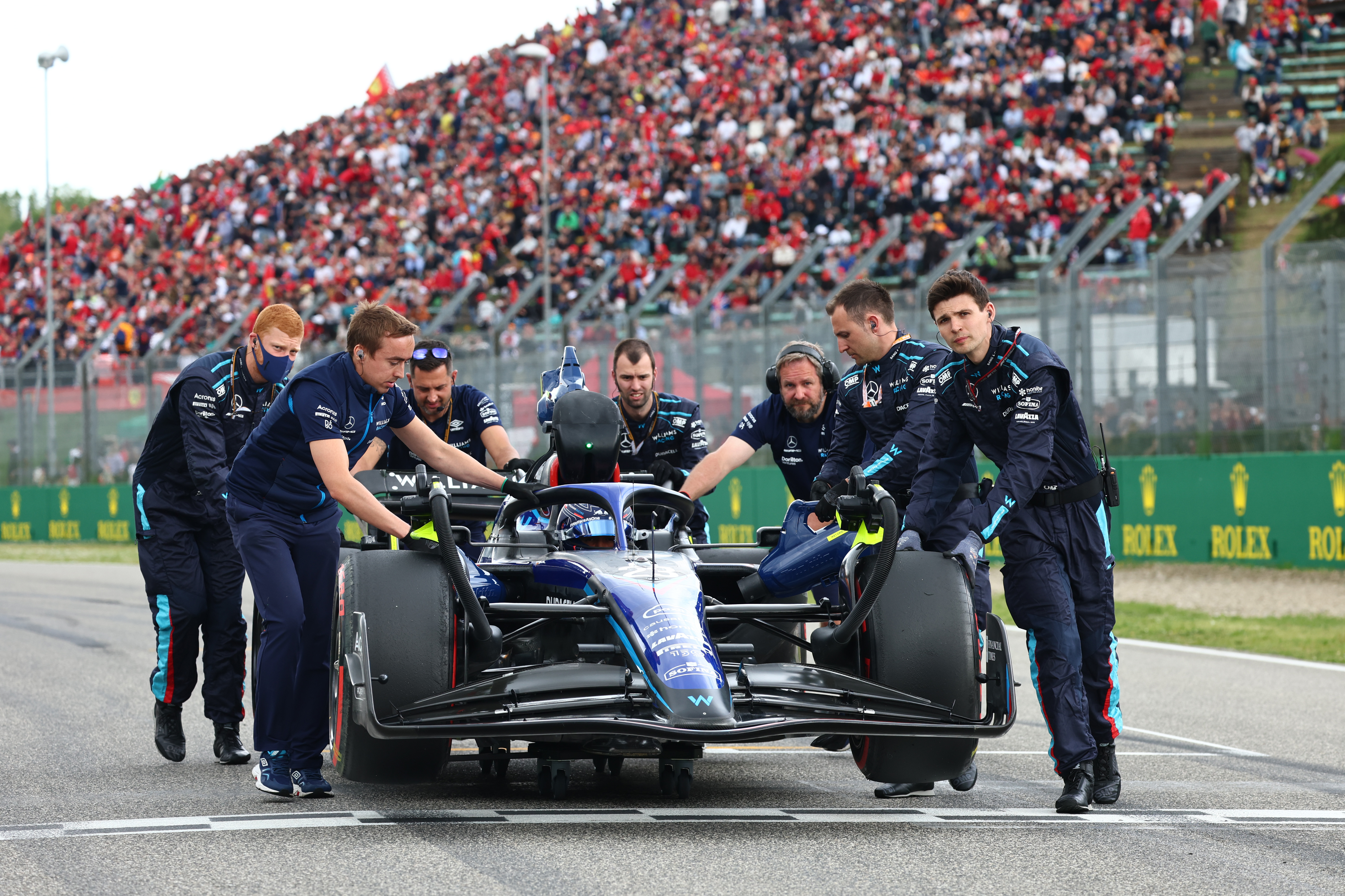 Motor Racing Formula One World Championship Emilia Romagna Grand Prix Sprint Day Imola, Italy