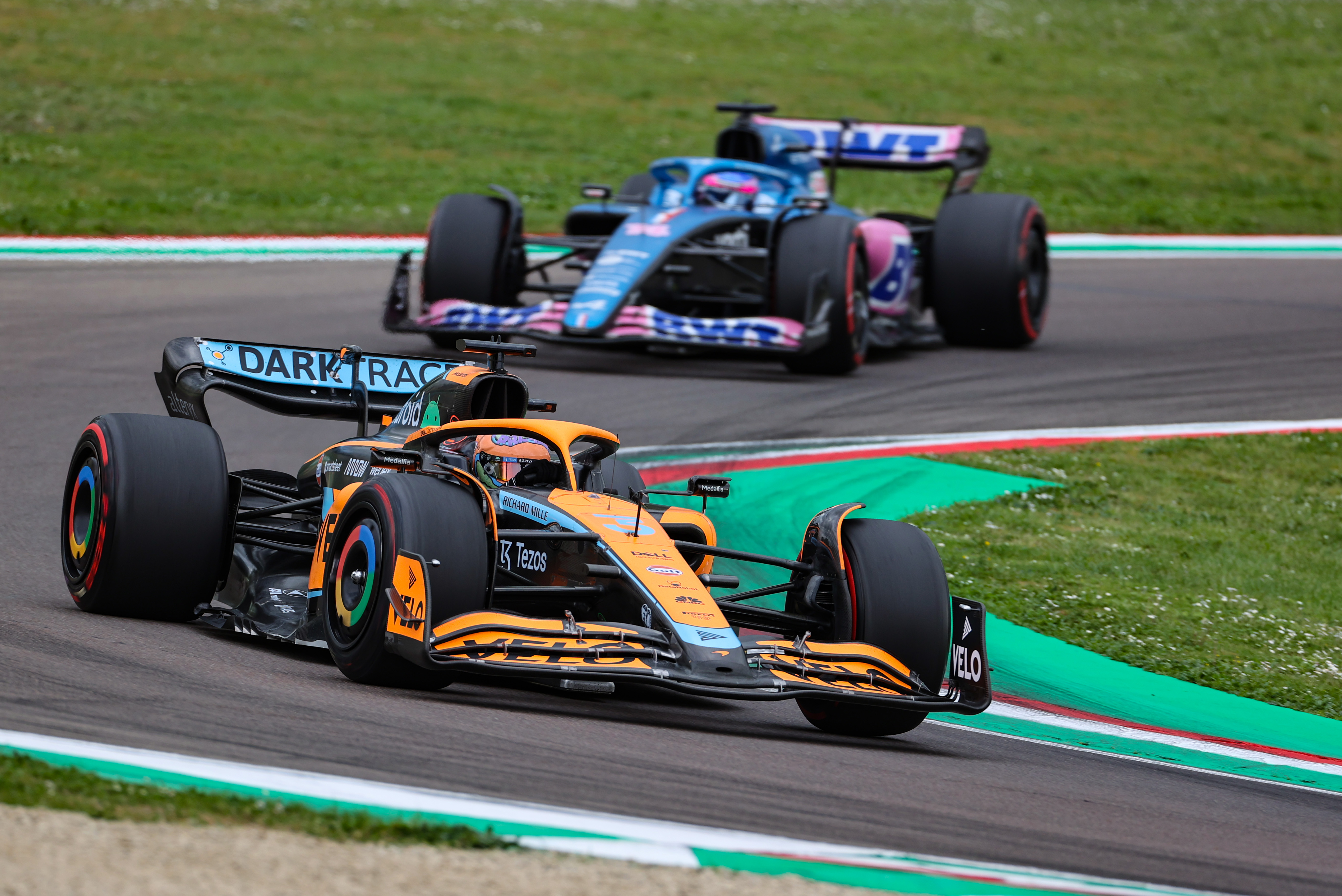 Motor Racing Formula One World Championship Emilia Romagna Grand Prix Sprint Day Imola, Italy