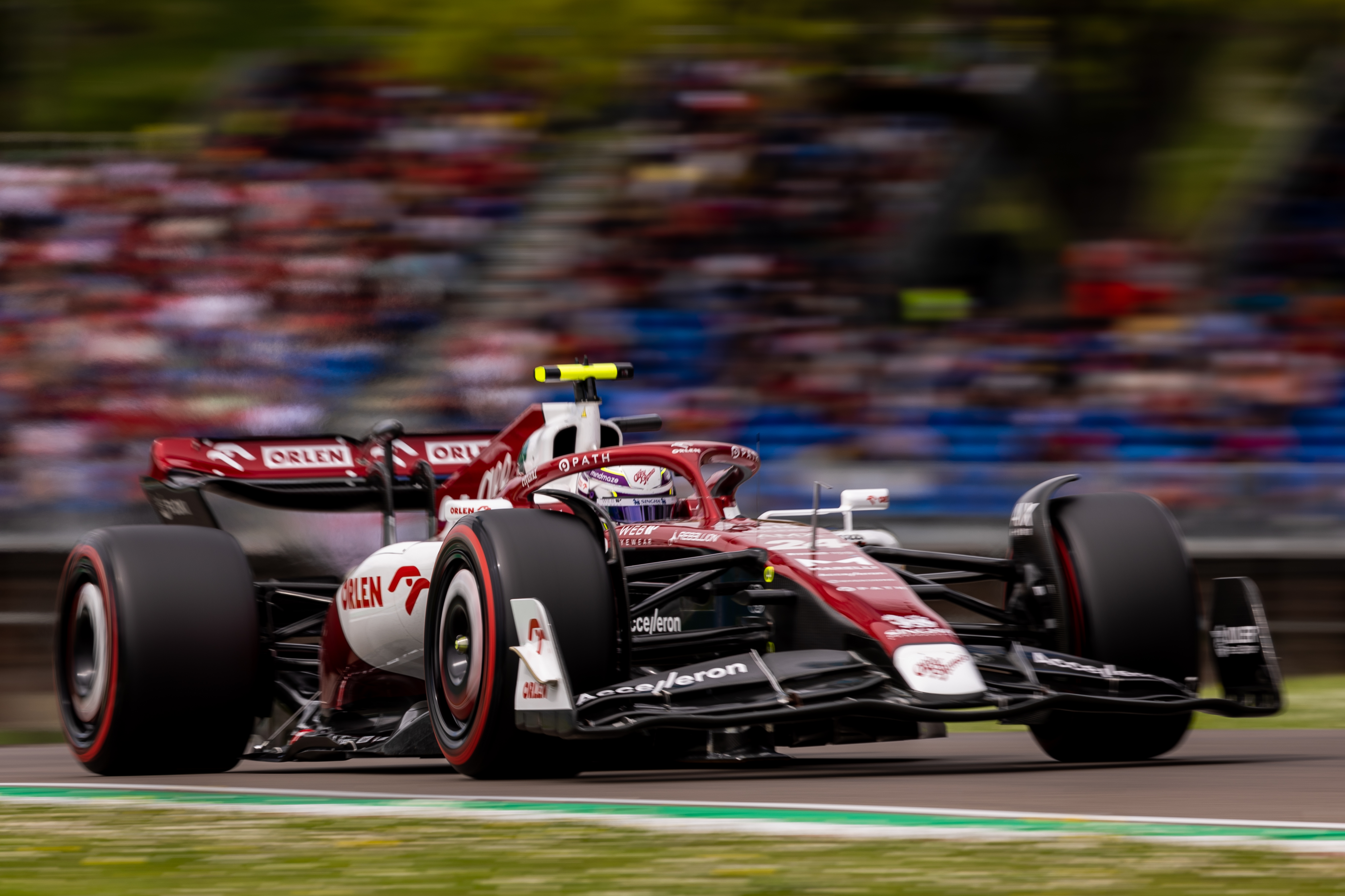 Motor Racing Formula One World Championship Emilia Romagna Grand Prix Sprint Day Imola, Italy