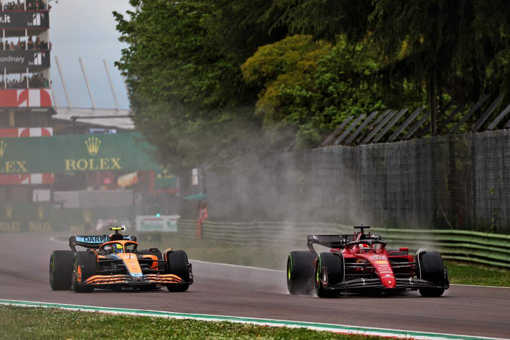 Motor Racing Formula One World Championship Emilia Romagna Grand Prix Race Day Imola, Italy