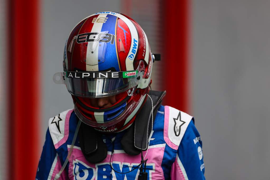 Esteban Ocon Alpine F1