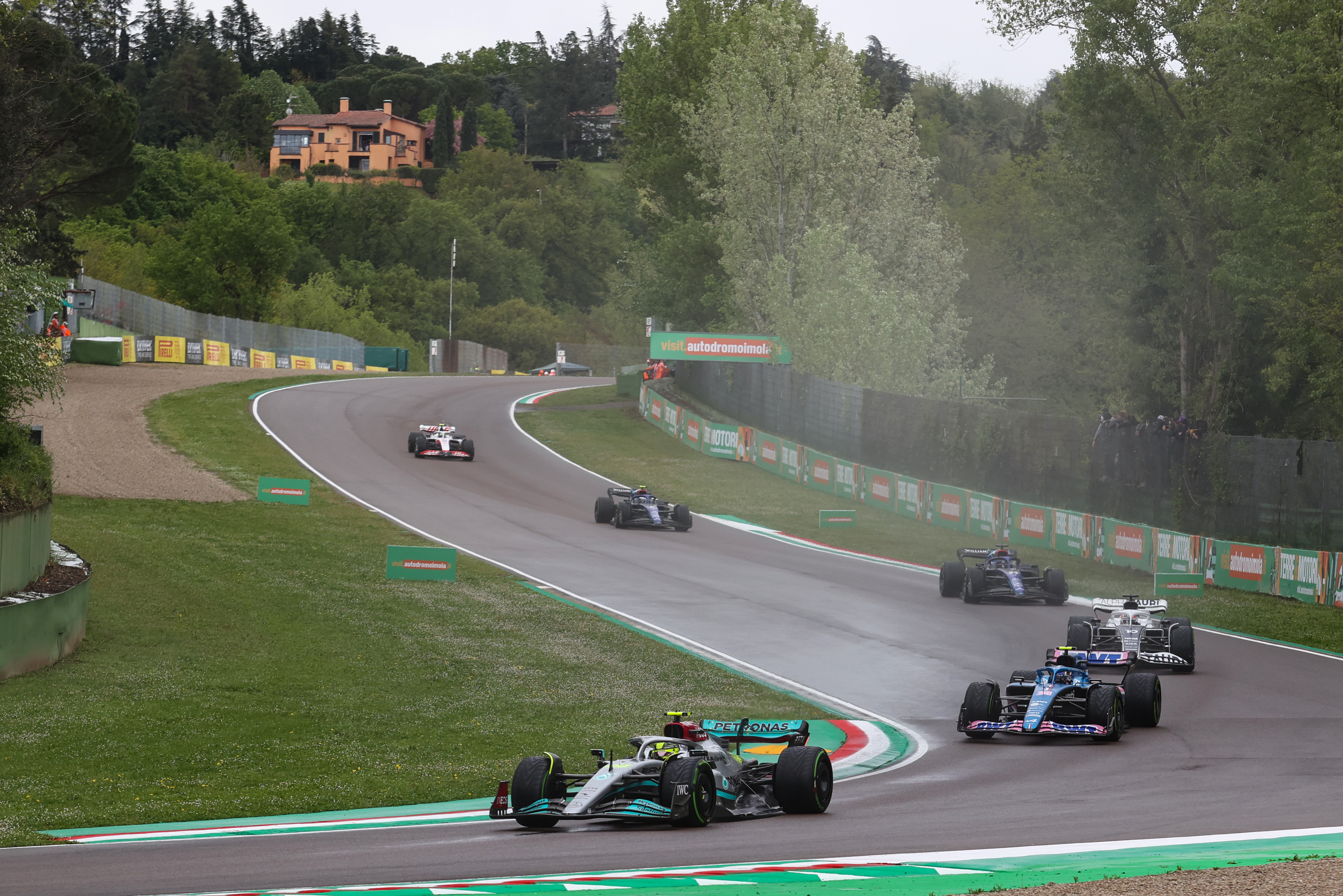 Motor Racing Formula One World Championship Emilia Romagna Grand Prix Race Day Imola, Italy