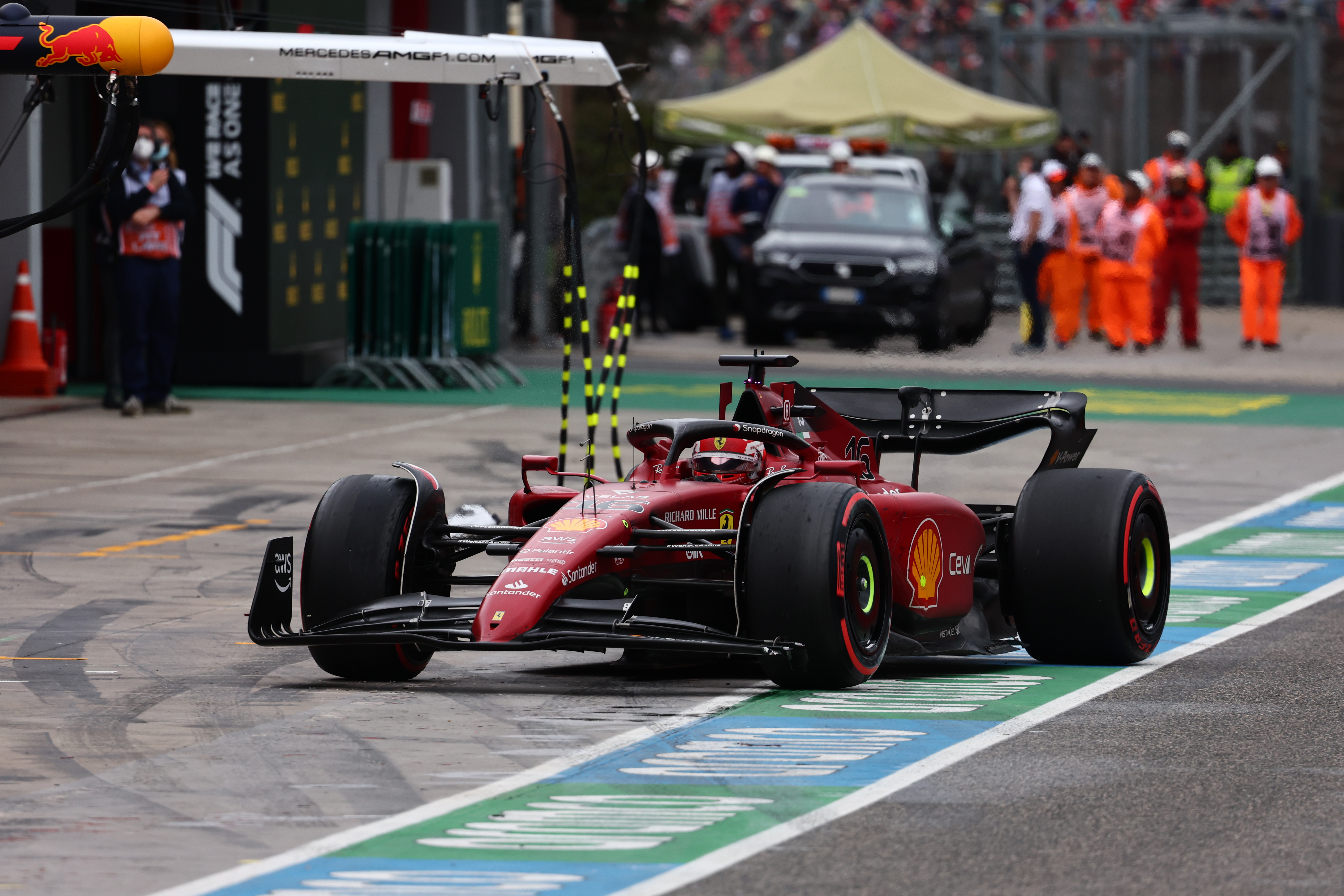 Motor Racing Formula One World Championship Emilia Romagna Grand Prix Race Day Imola, Italy