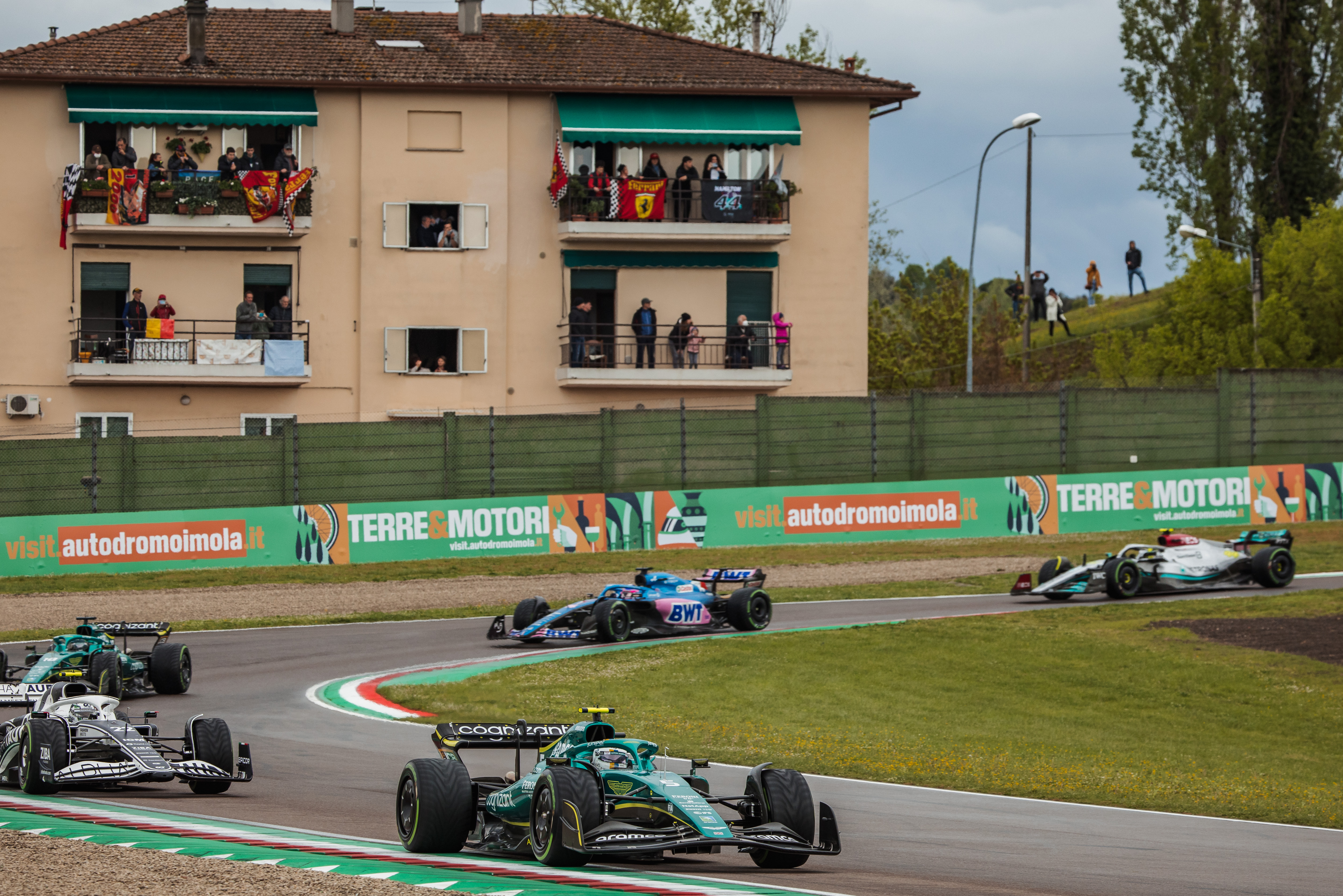 Motor Racing Formula One World Championship Emilia Romagna Grand Prix Race Day Imola, Italy