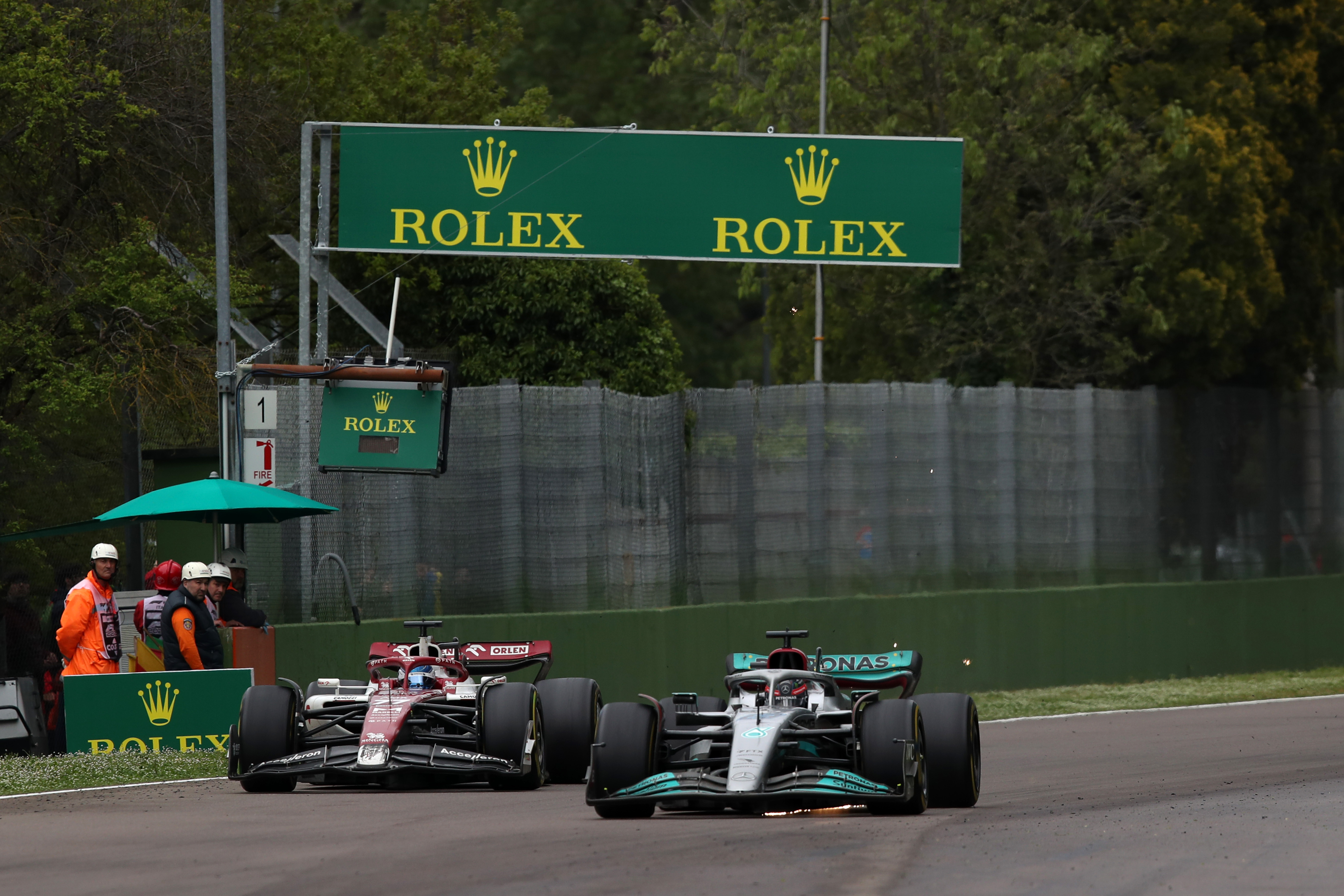 Motor Racing Formula One World Championship Emilia Romagna Grand Prix Race Day Imola, Italy