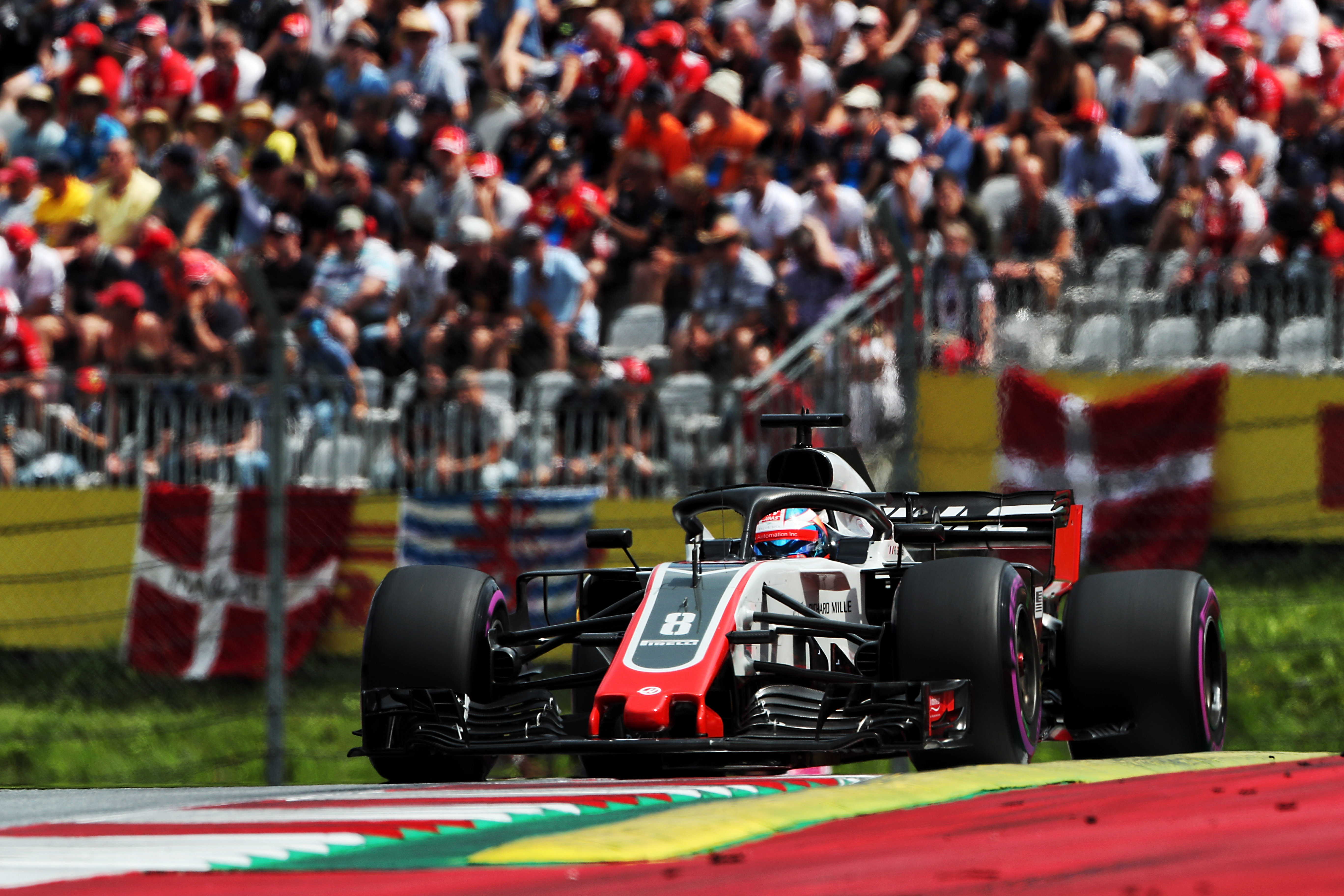 Motor Racing Formula One World Championship Austrian Grand Prix Qualifying Day Spielberg, Austria