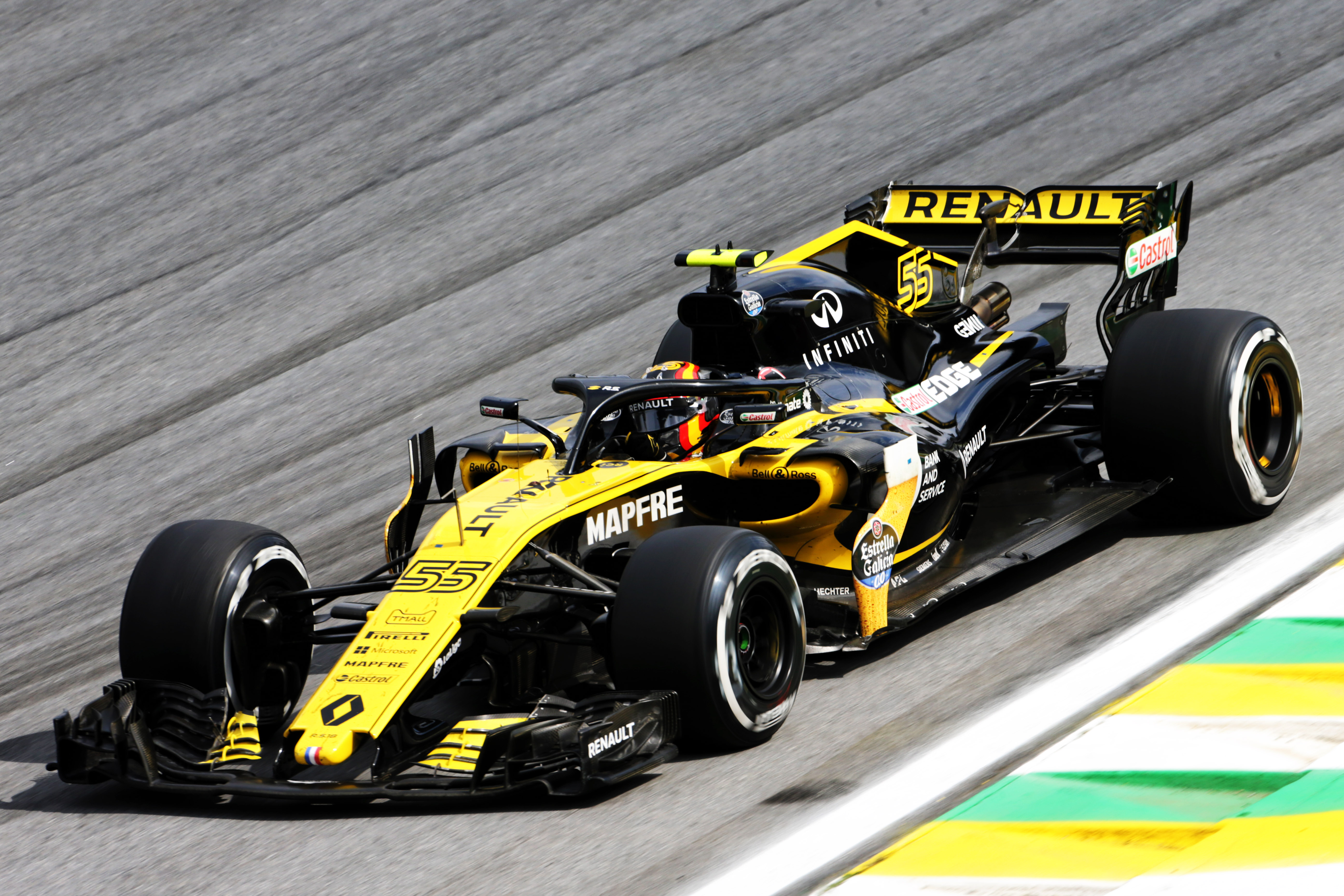 Motor Racing Formula One World Championship Brazilian Grand Prix Race Day Sao Paulo, Brazil