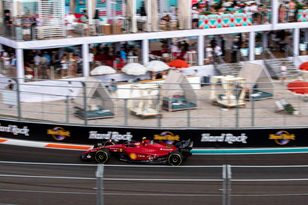 Carlos Sainz Ferrari F1 Miami GP