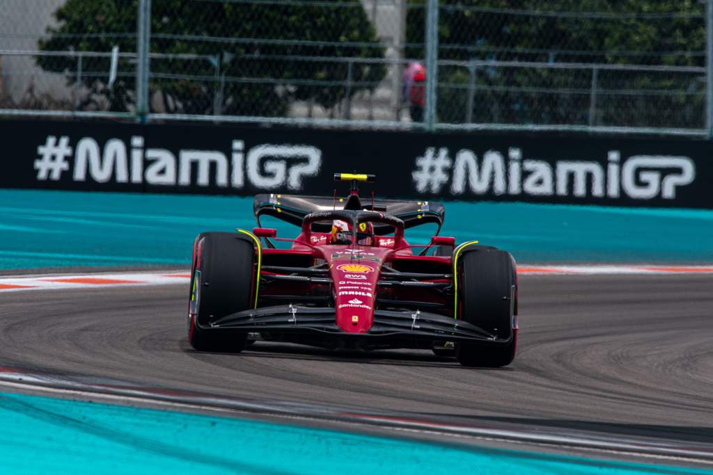 Carlos Sainz Ferrari F1 Miami GP