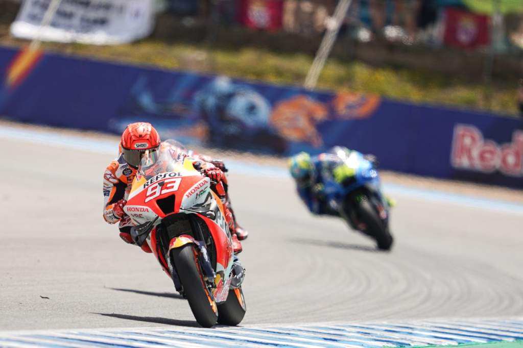 Marc Márquez Honda Joan Mir Suzuki MotoGP