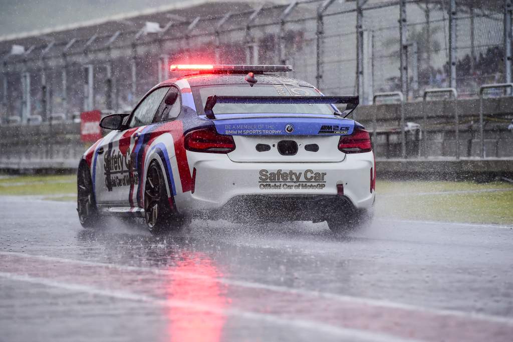 BMW safety car