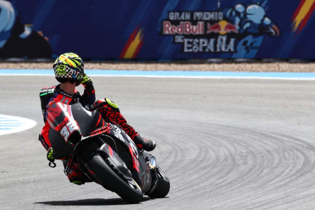 Lorenzo Savadori Jerez MotoGP Aprilia