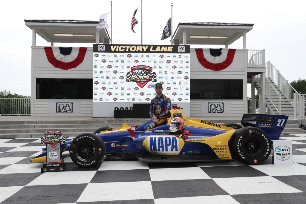 Alexander Rossi Andretti IndyCar Road America