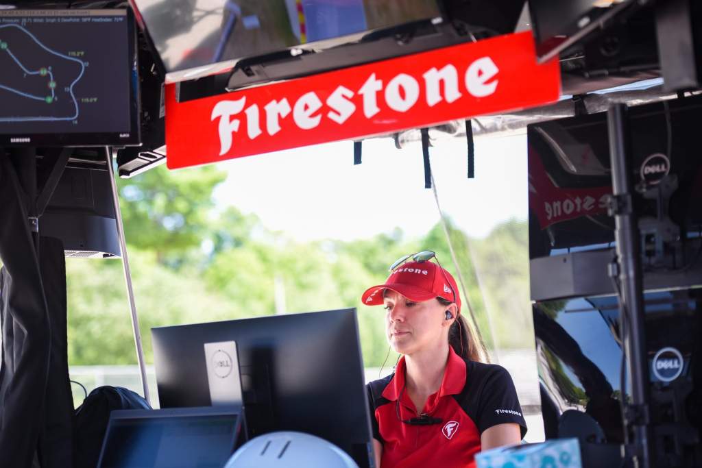 Cara Adams IndyCar Firestone