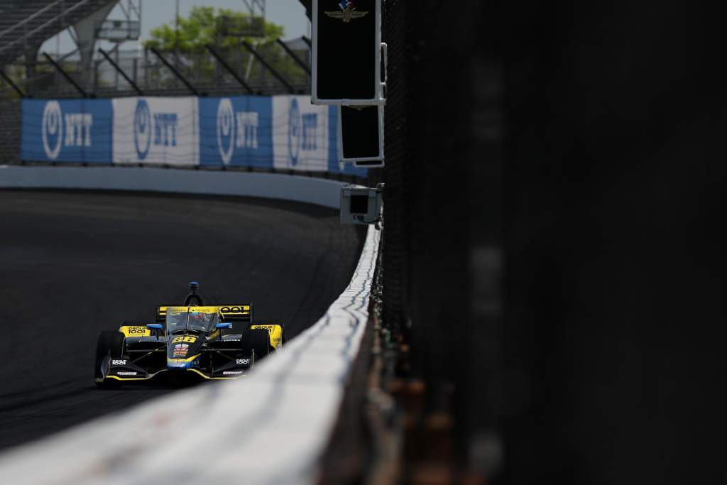 Herta gets Andretti’s first 2022 IndyCar win in wild wet race