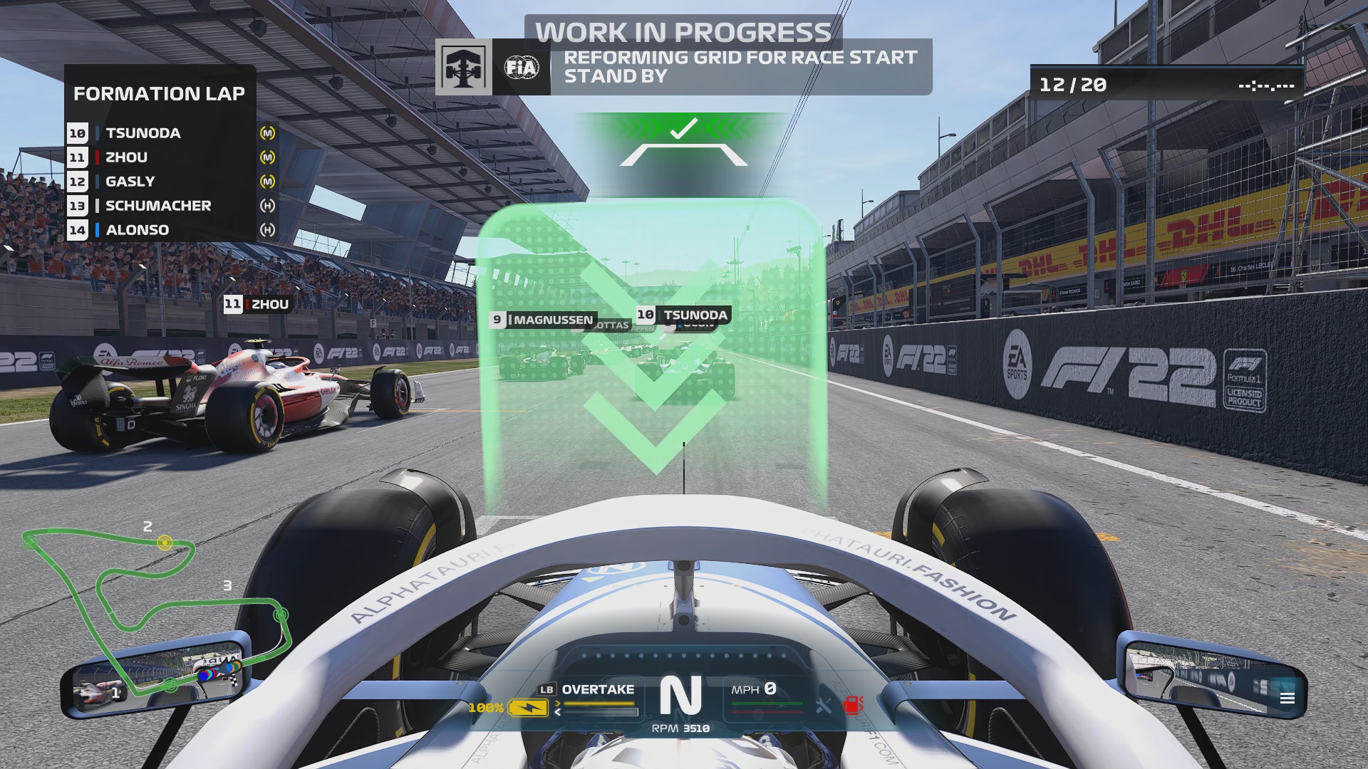 F1® 22 GAMEPLAY: Cross Platform, New Cutscenes & Manual Grid Formation 