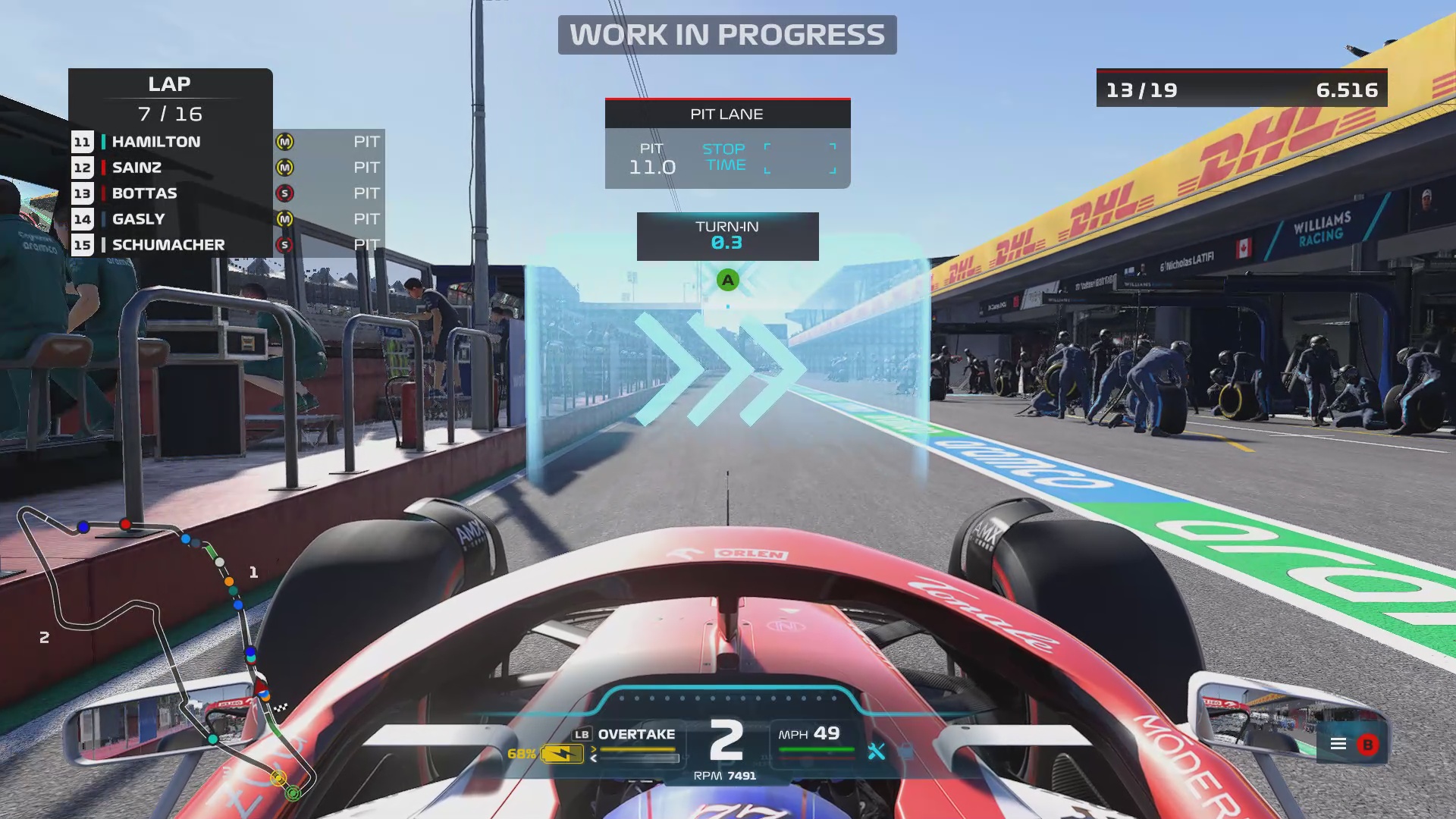 F1 22 Preview Interactive Pit Stop Pic