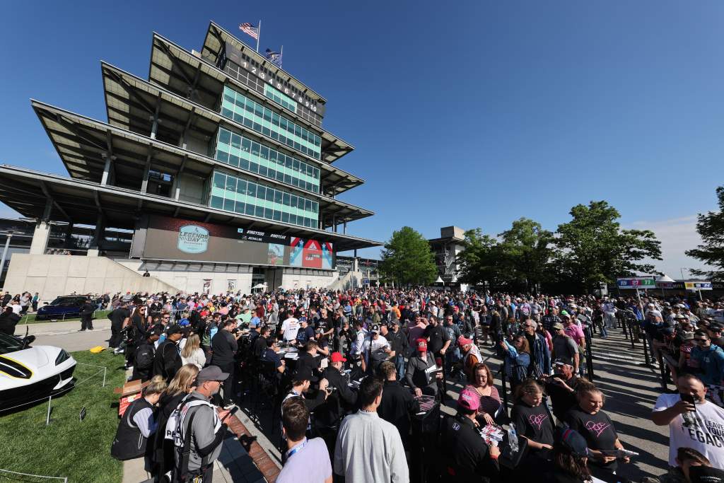 Indy 500 fan gathering