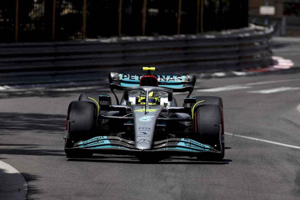Lewis Hamilton Mercedes F1 Monaco GP