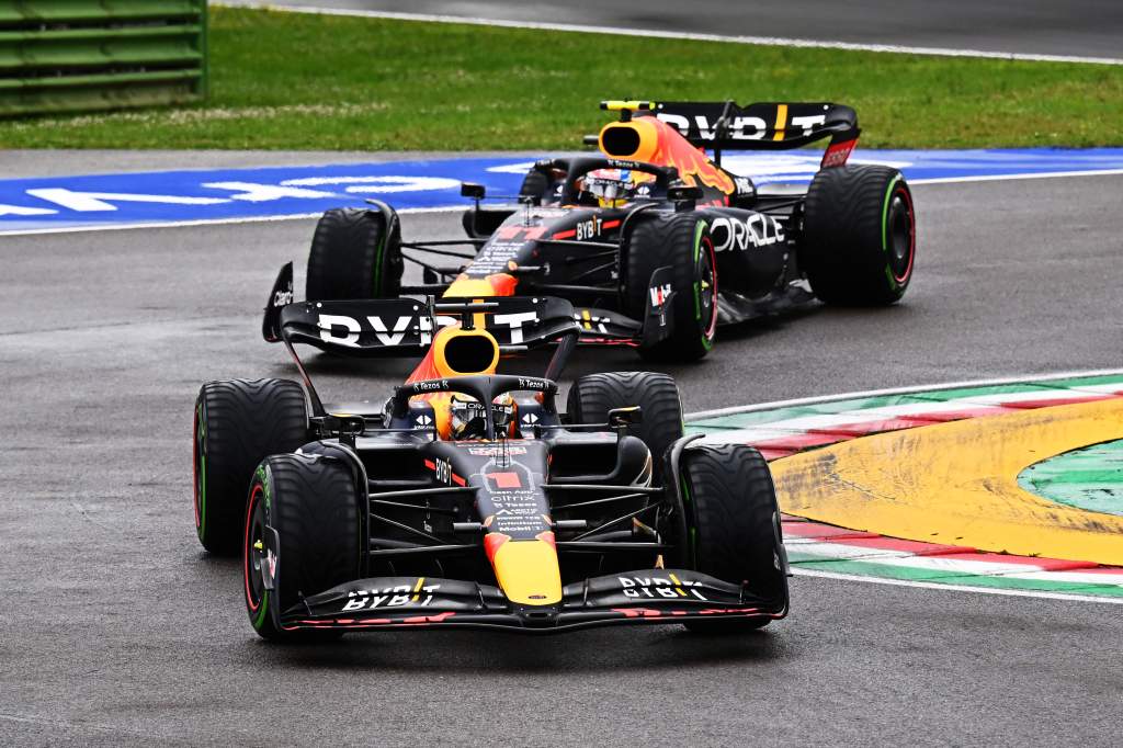 Max Verstappen Sergio Perez Red Bull F1