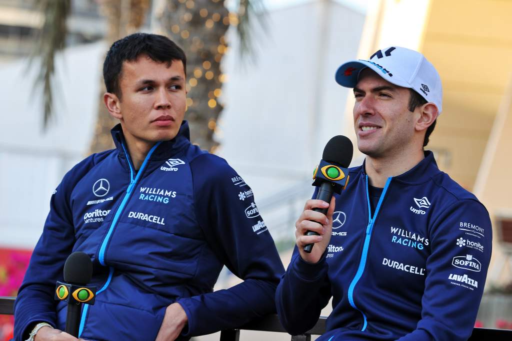 Alex Albon Nicholas Latifi Williams F1