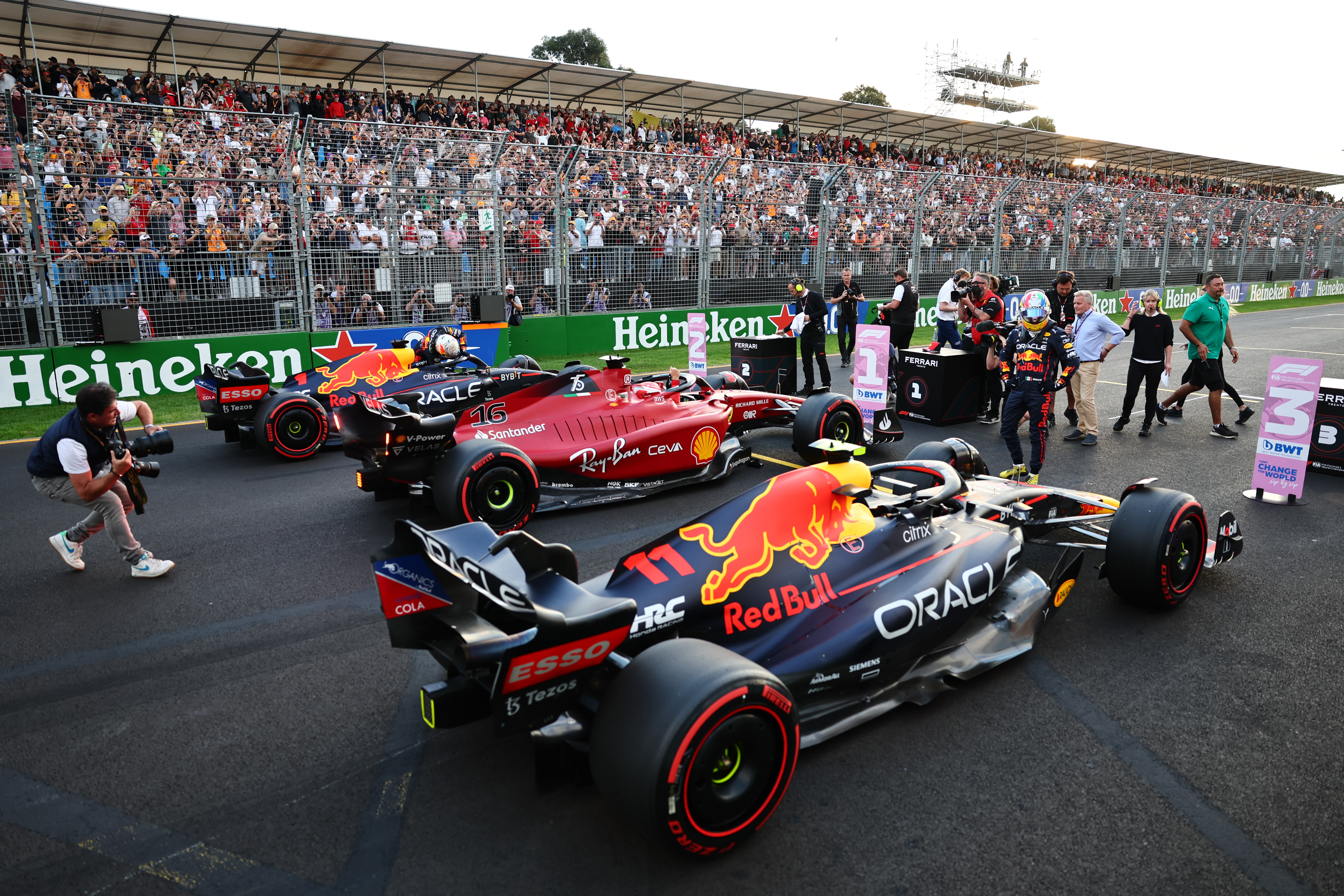 Motor Racing Formula One World Championship Australian Grand Prix Qualifying Day Melbourne, Australia