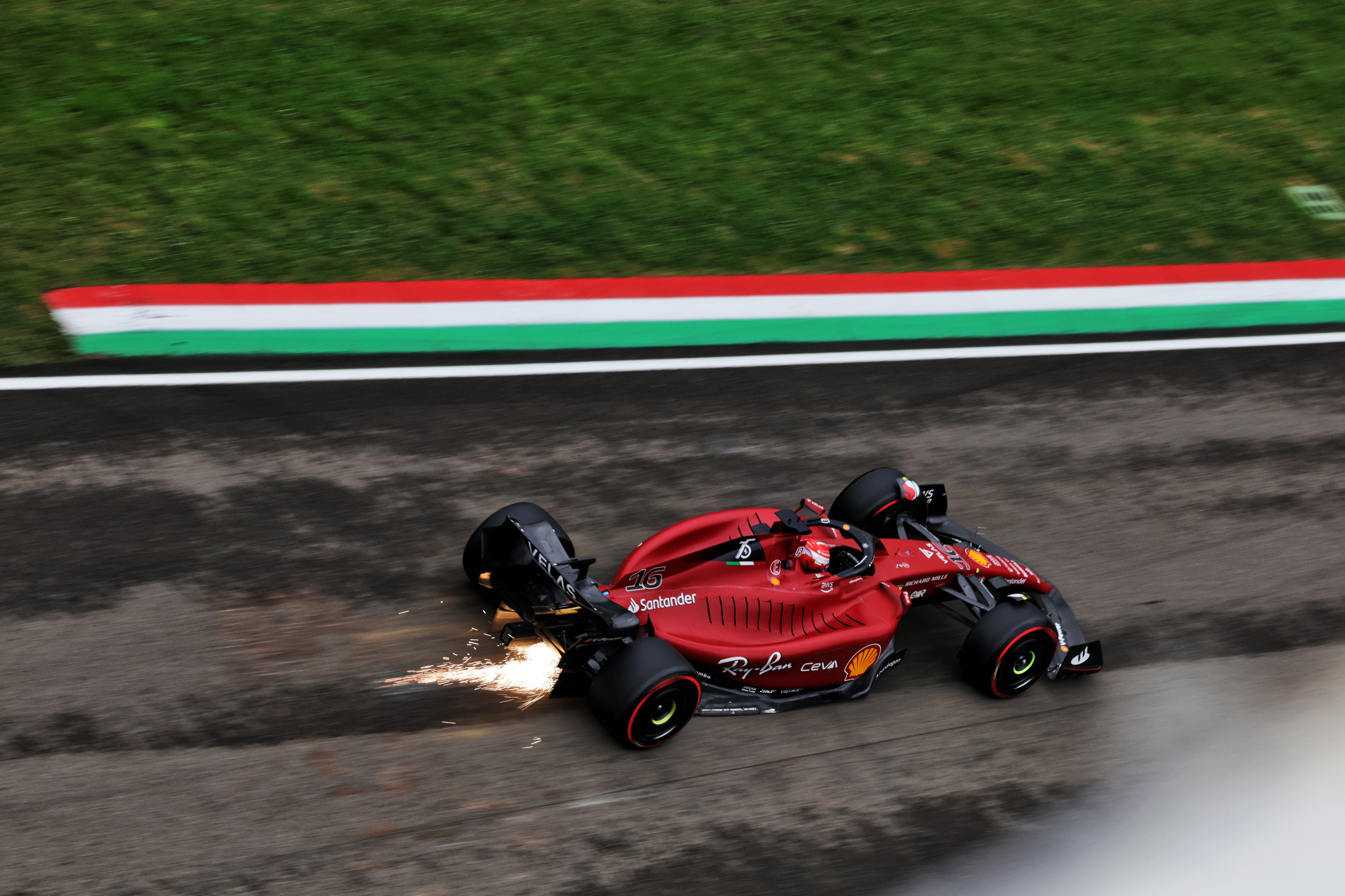 Motor Racing Formula One World Championship Emilia Romagna Grand Prix Qualifying Day Imola, Italy