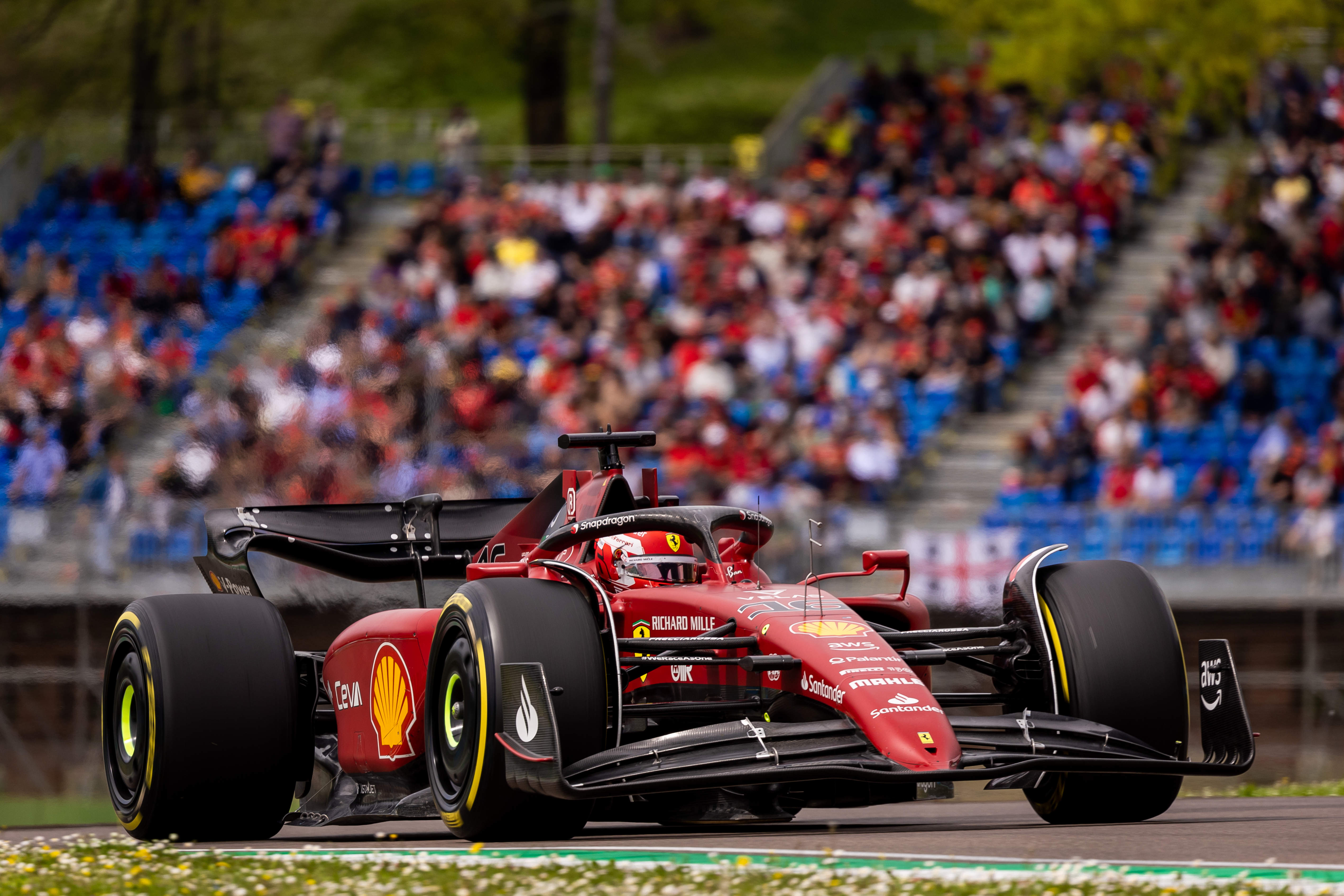 Motor Racing Formula One World Championship Emilia Romagna Grand Prix Sprint Day Imola, Italy