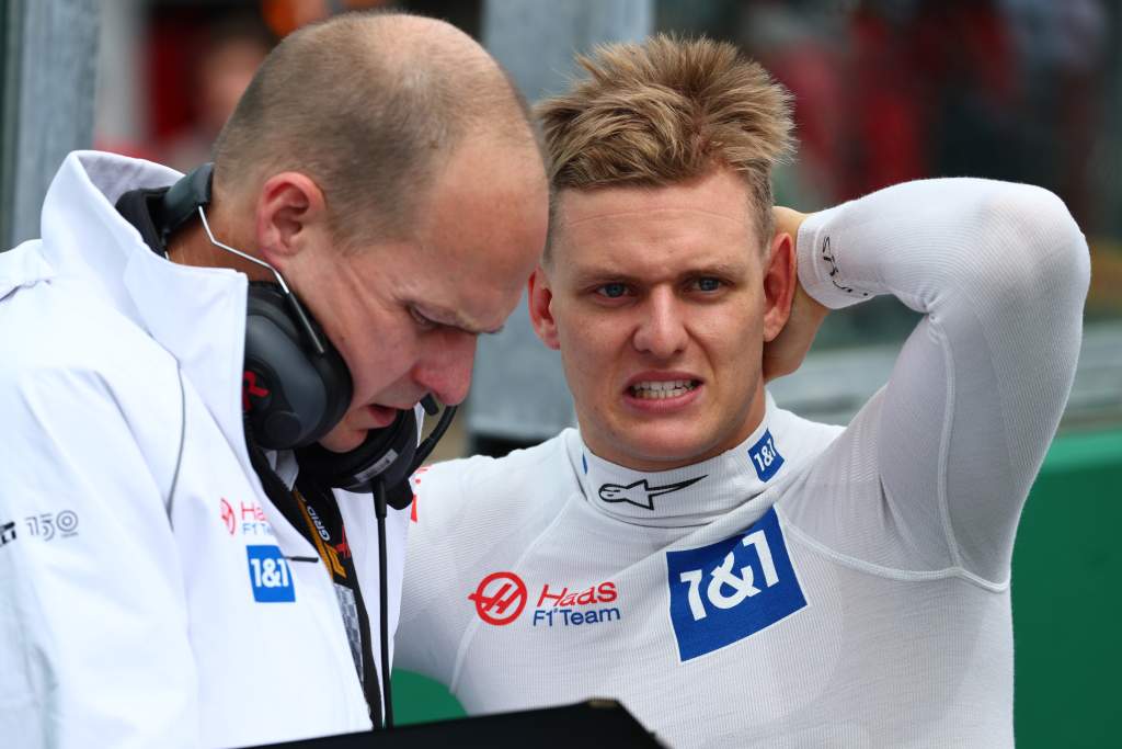 Schumacher está falhando contra sua primeira referência F1 apropriada