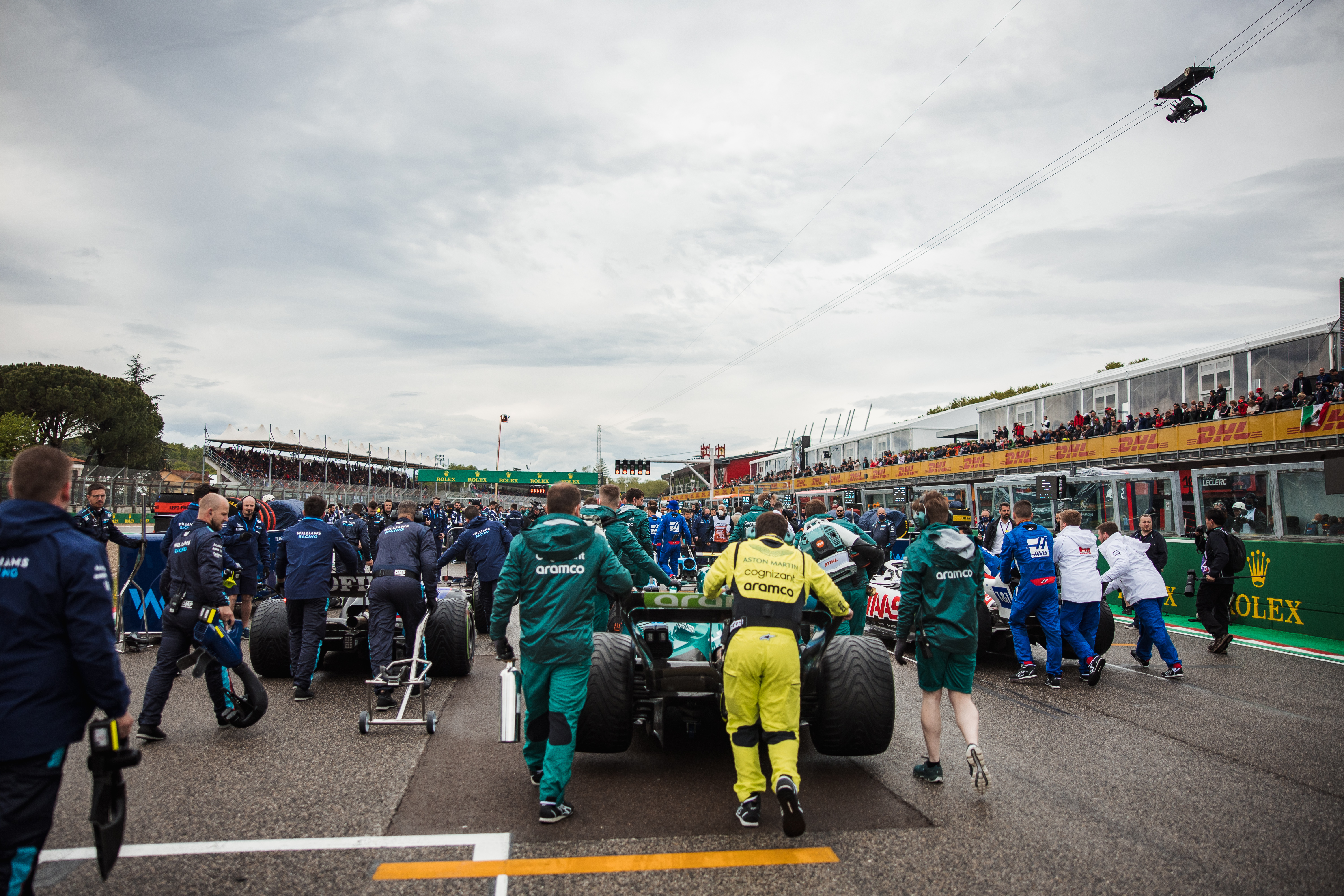 Motor Racing Formula One World Championship Emilia Romagna Grand Prix Race Day Imola, Italy