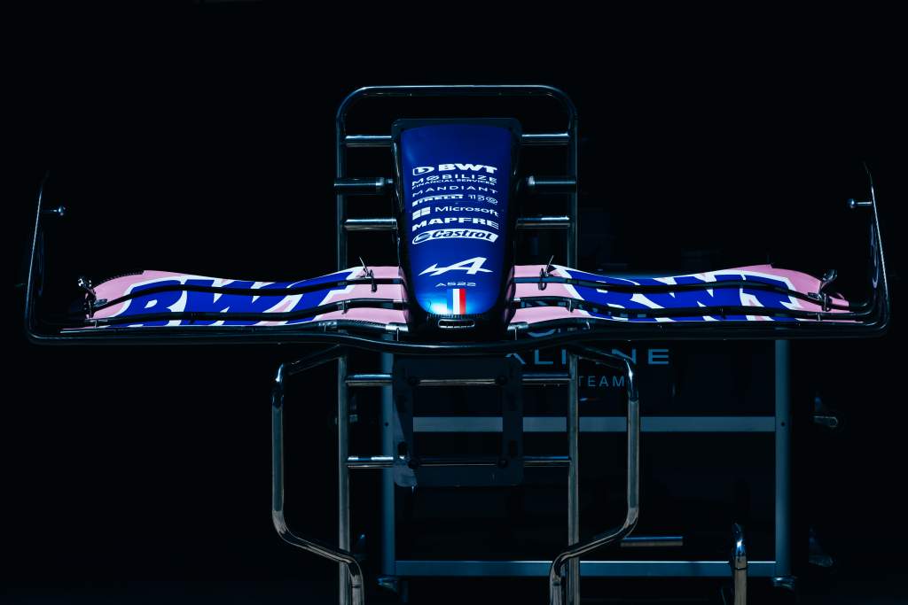 Alpine F1 front wing