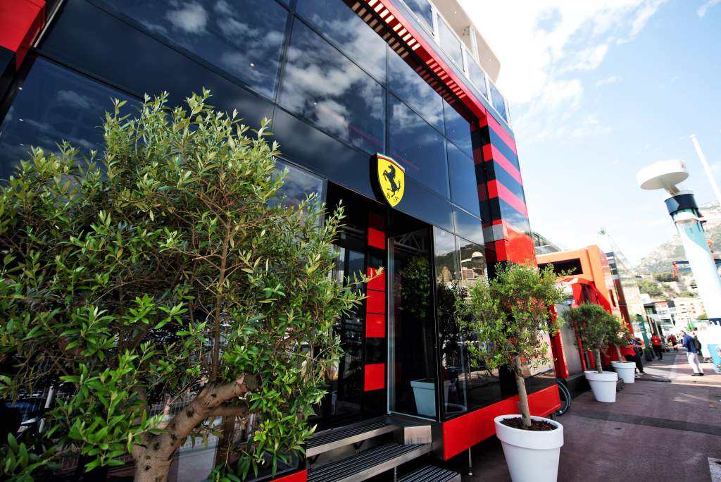 Ferrari F1 motorhome Monaco