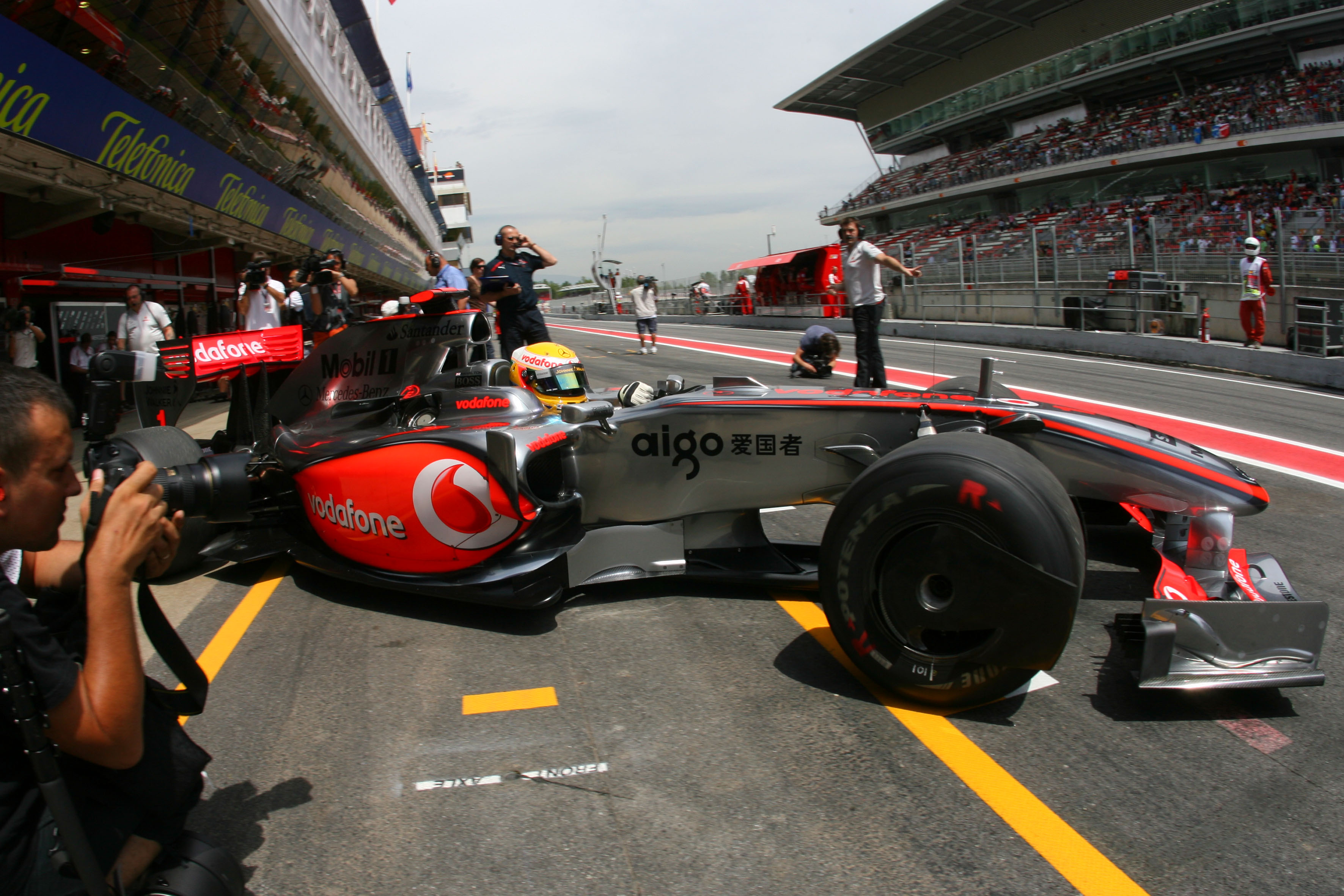Гран При на Формула 1, Испания, тренировка в петък