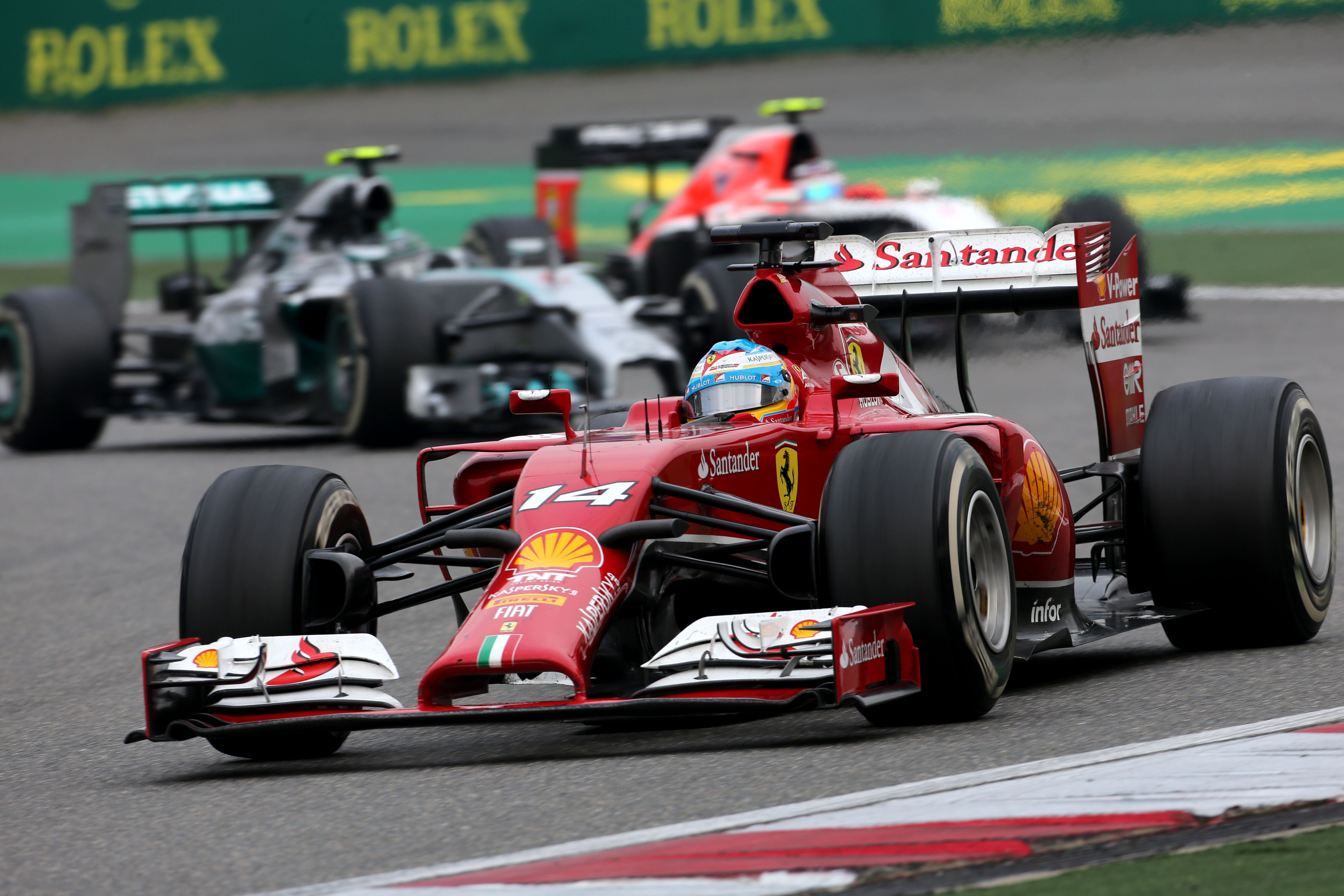 Motor Racing Formula One World Championship Chinese Grand Prix Race Day Shanghai, China