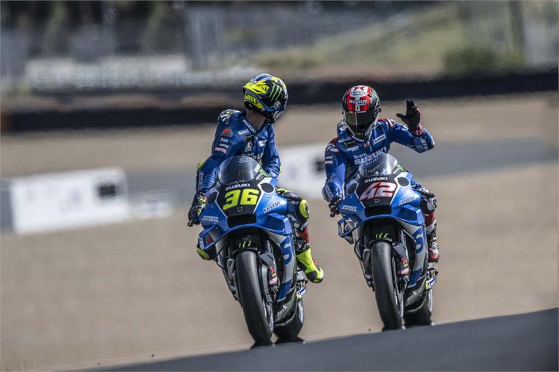 Joan Mir Alex Rins Suzuki MotoGP