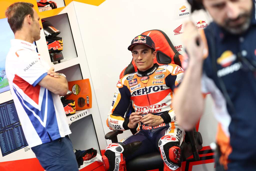 Márquez vuelve al paddock de MotoGP en el Gran Premio de Austria