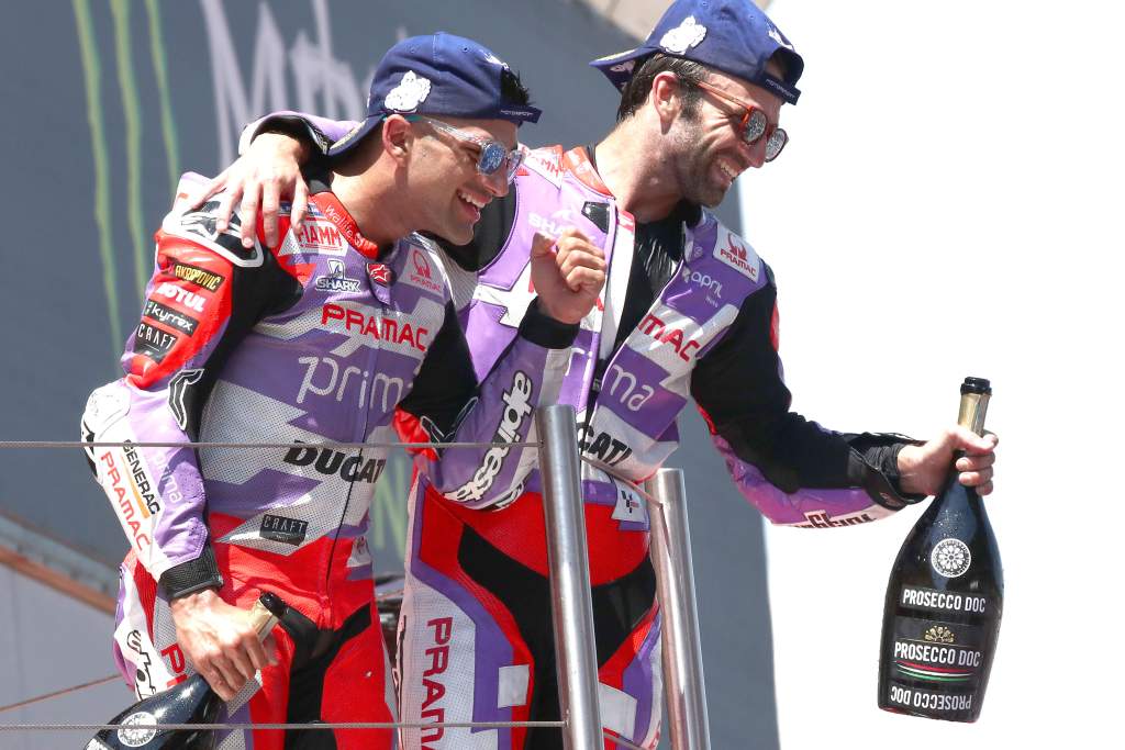 Jorge Martin Johann Zarco Pramac Ducati MotoGP