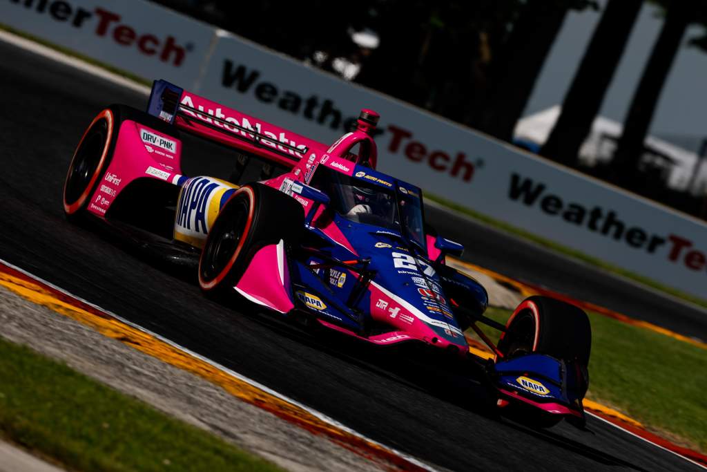 Rossi continues resurgence with first IndyCar pole since 2019