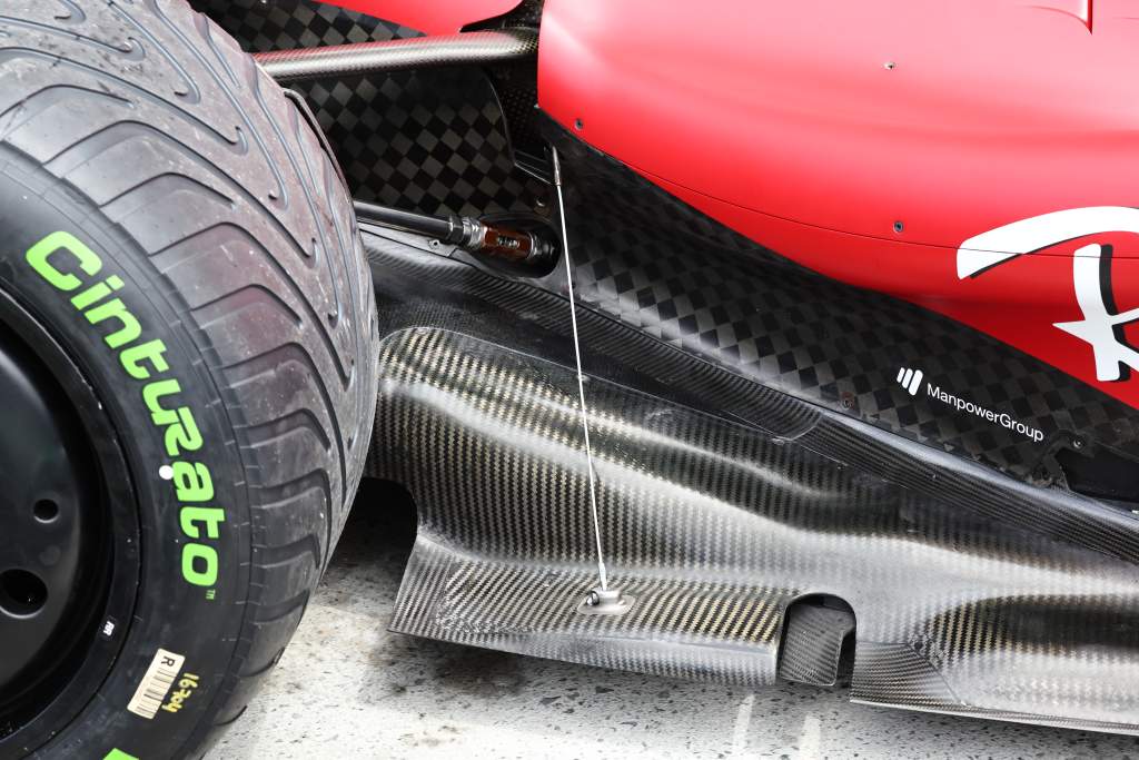 Ferrari F1 close-up