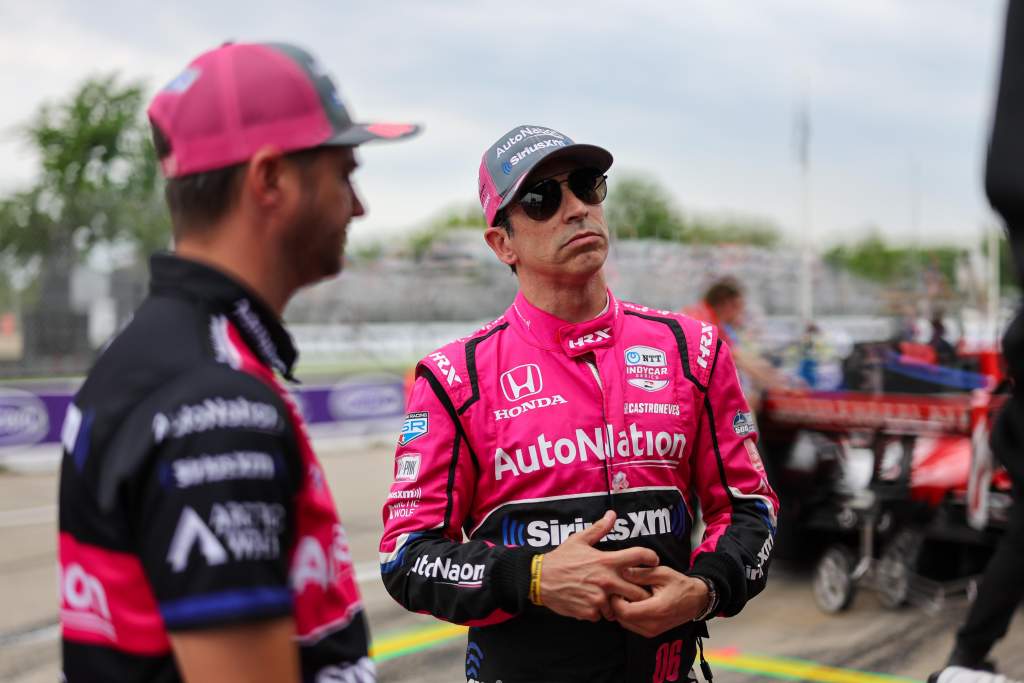 Helio Castroneves Mike Shank Racing IndyCar